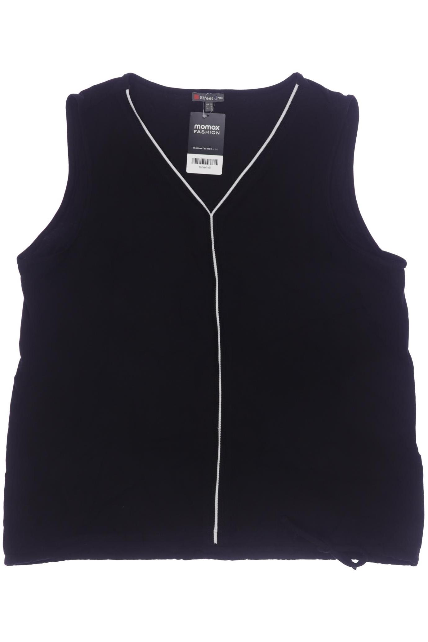 

Street One Damen T-Shirt, schwarz, Gr. 46