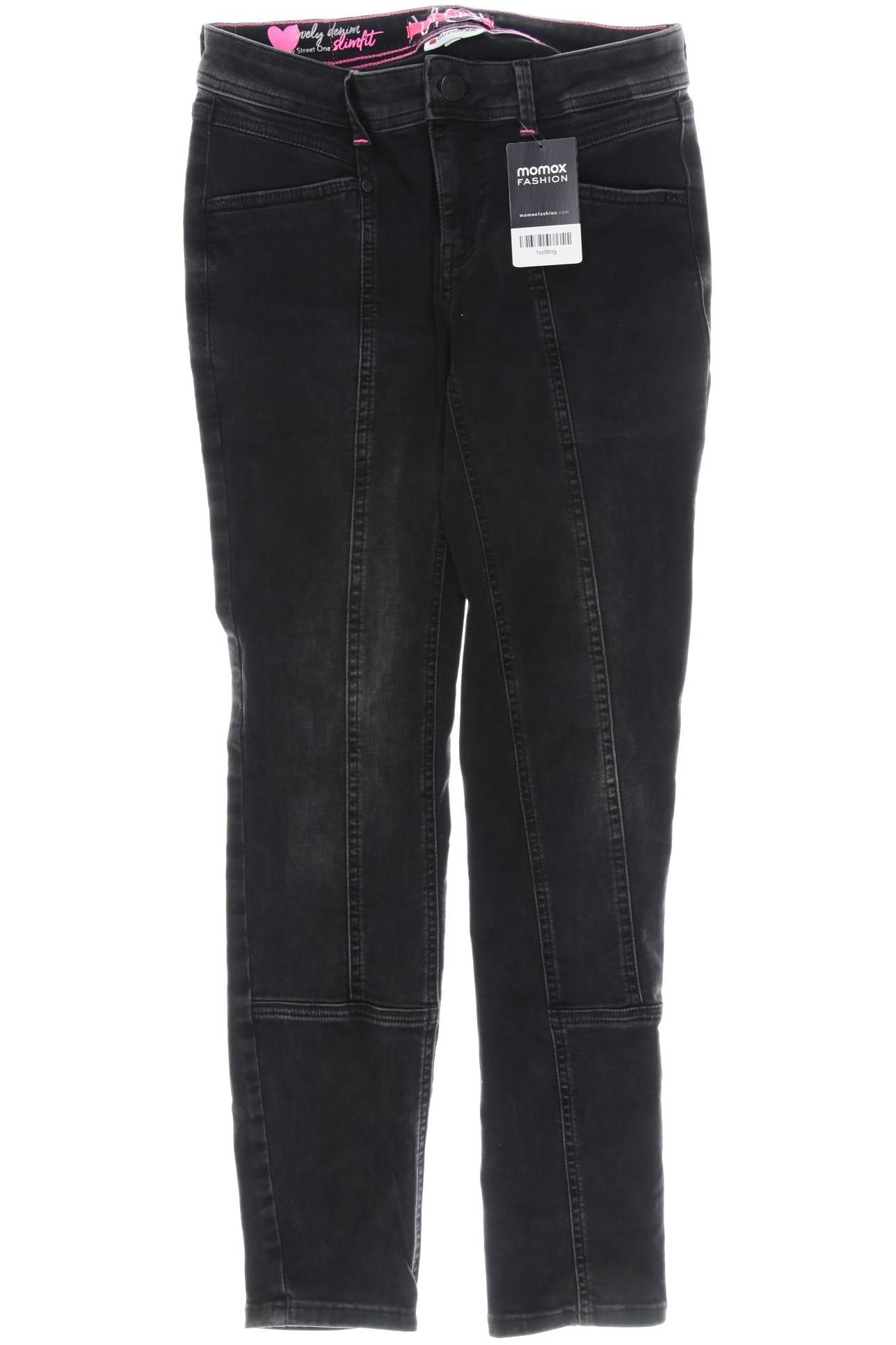 

Street One Damen Jeans, schwarz, Gr. 26