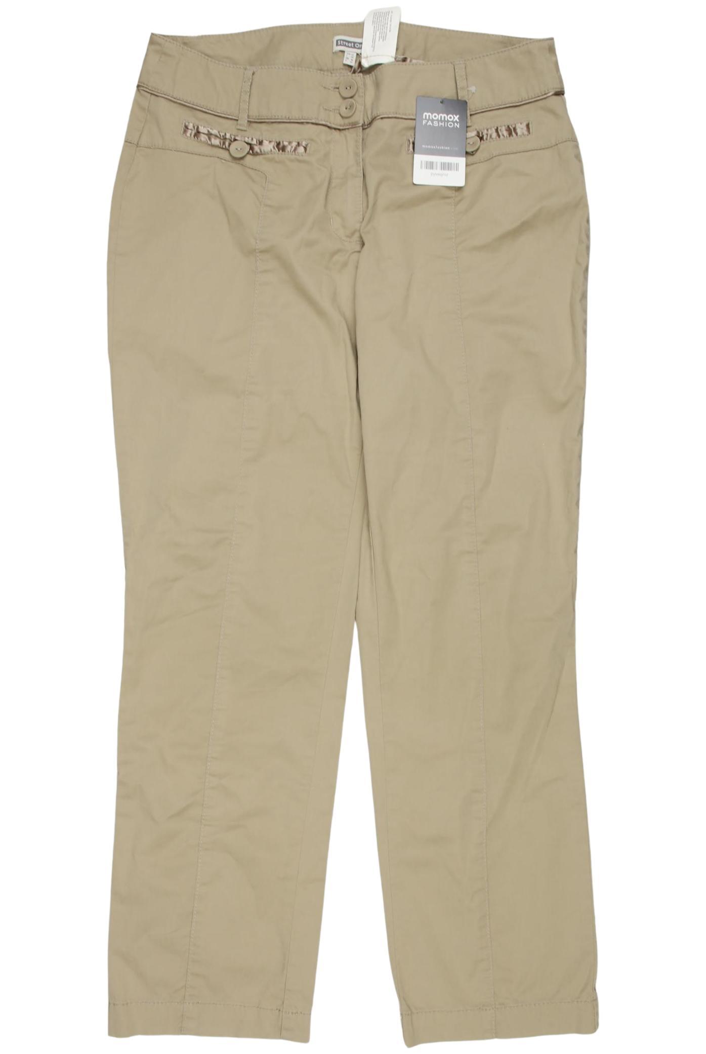 

Street One Damen Stoffhose, beige, Gr. 44