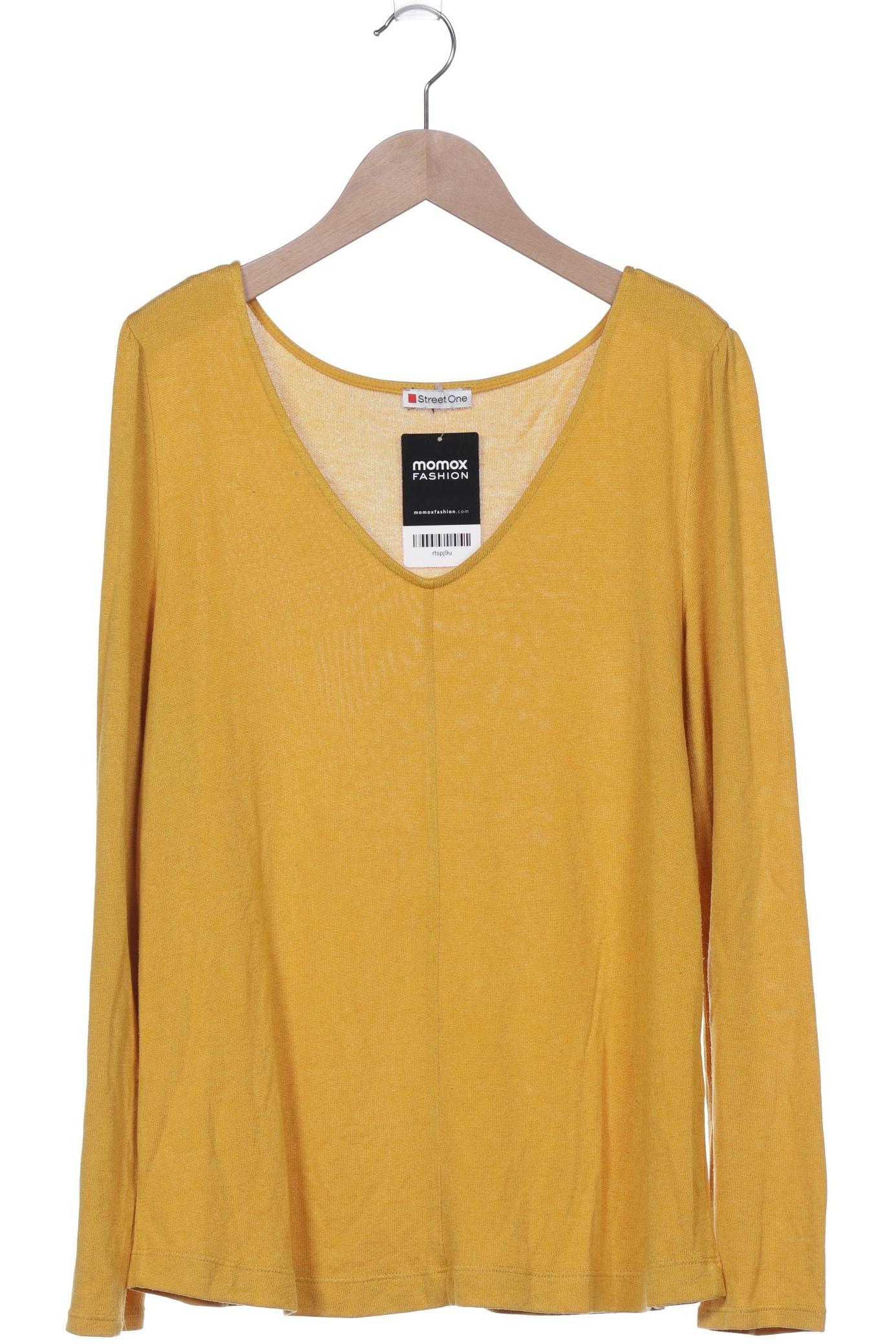 

Street One Damen Pullover, gelb, Gr. 42