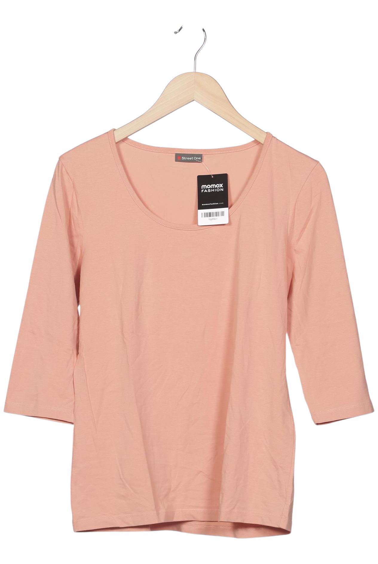 

Street One Damen Langarmshirt, pink, Gr. 42