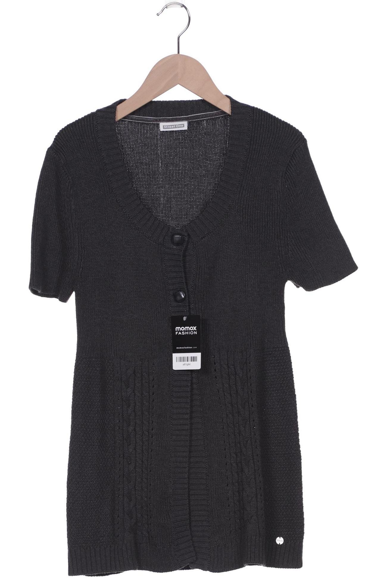 

Street One Damen Strickjacke, grau, Gr. 42