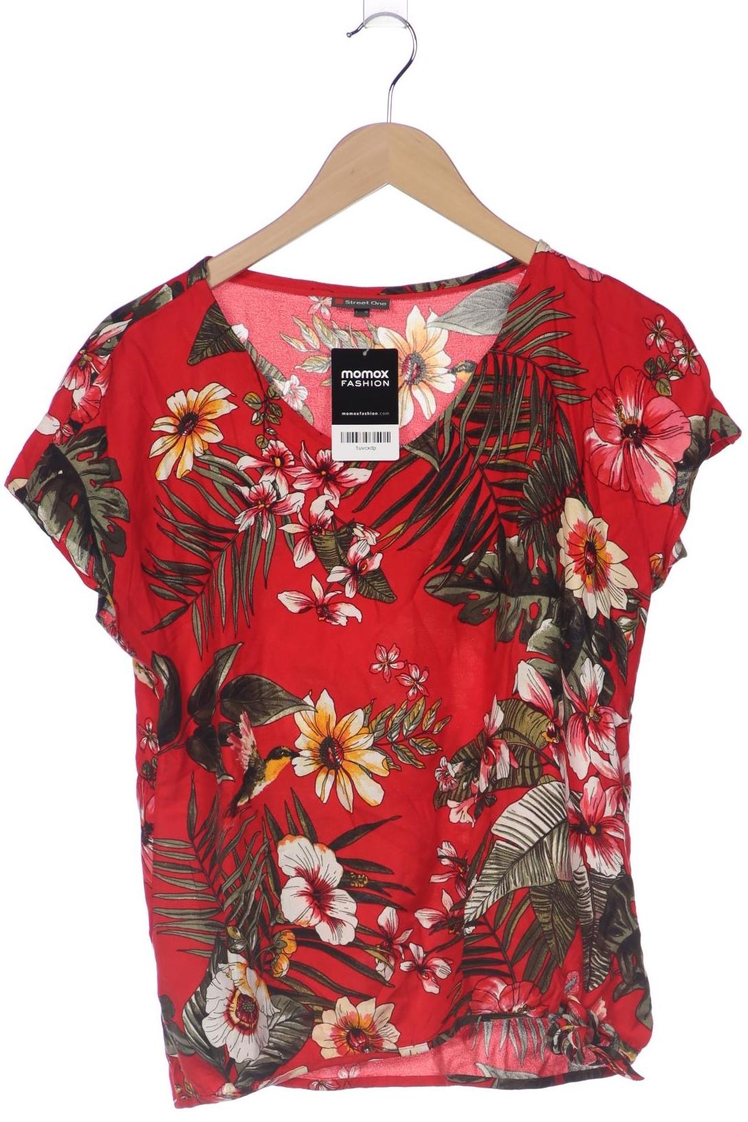 

Street One Damen T-Shirt, rot, Gr. 38