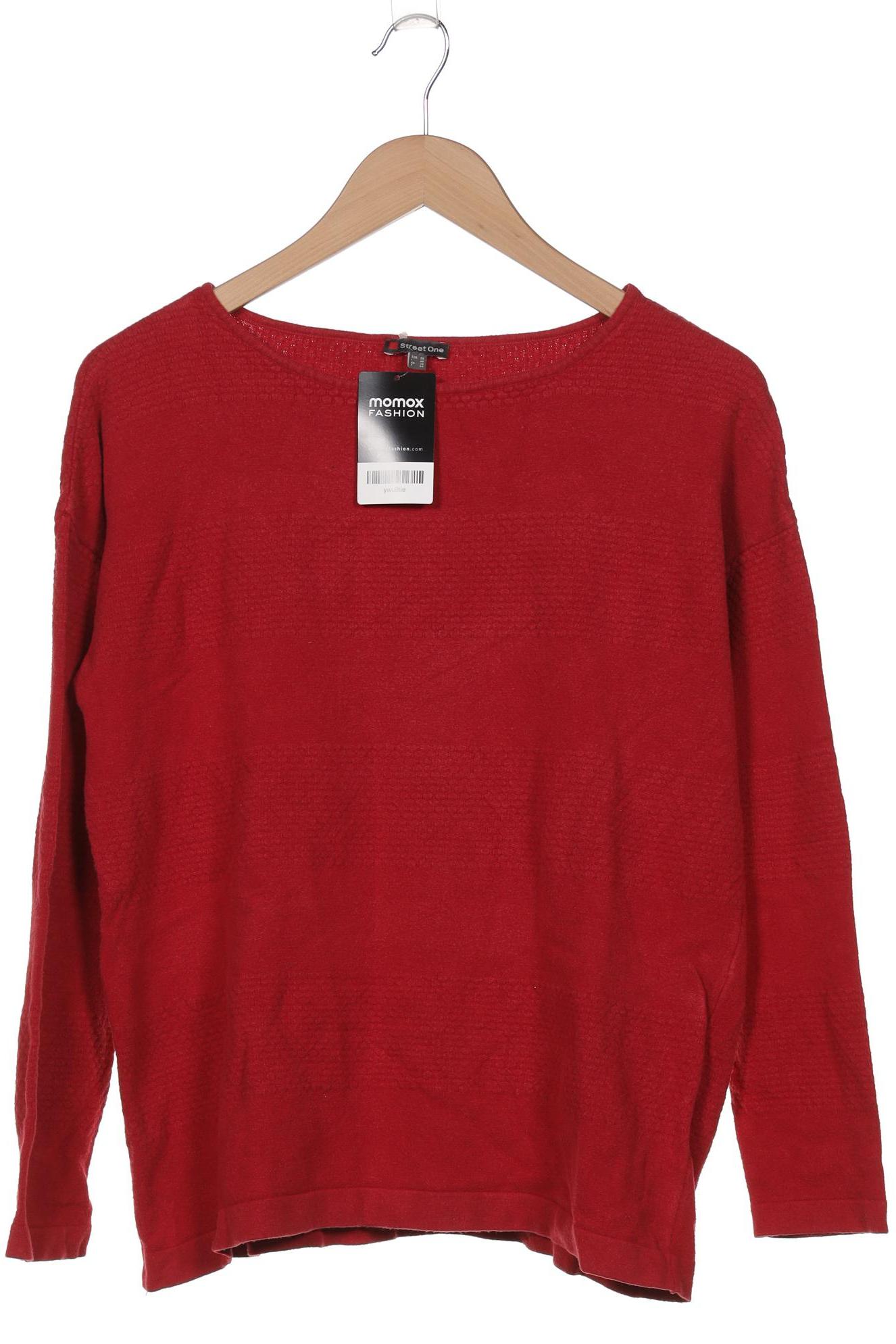 

Street One Damen Pullover, rot, Gr. 36