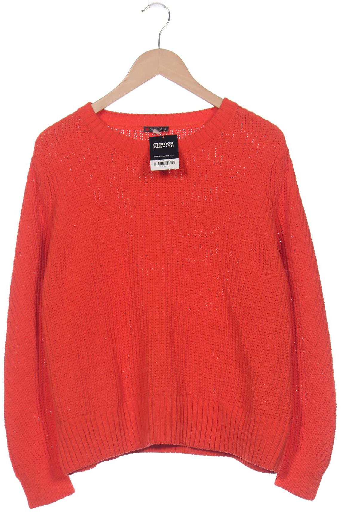

Street One Damen Pullover, orange, Gr. 38
