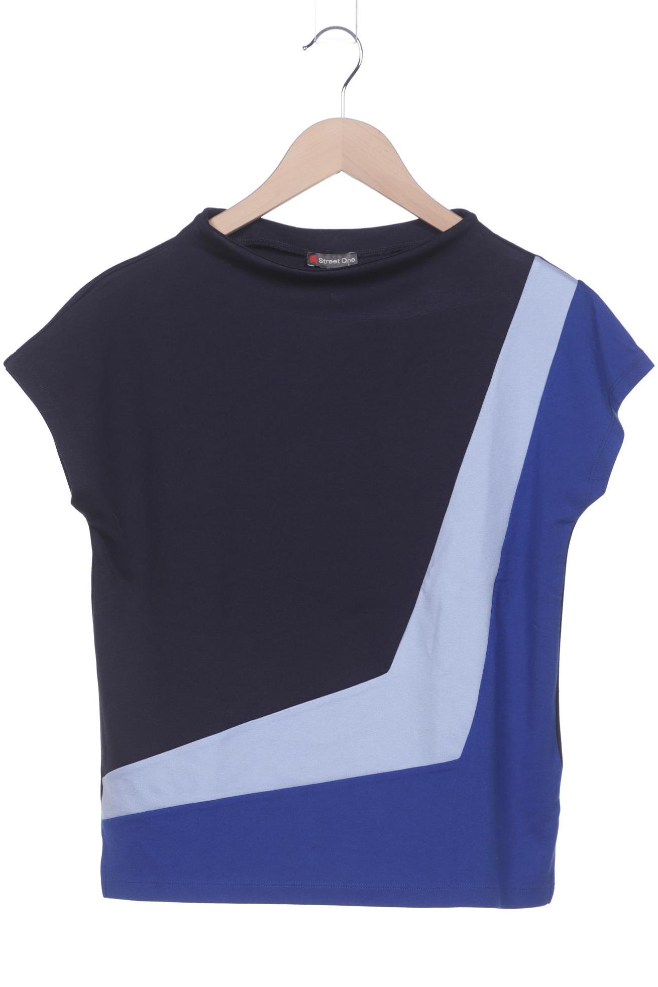 

Street One Damen T-Shirt, marineblau, Gr. 36
