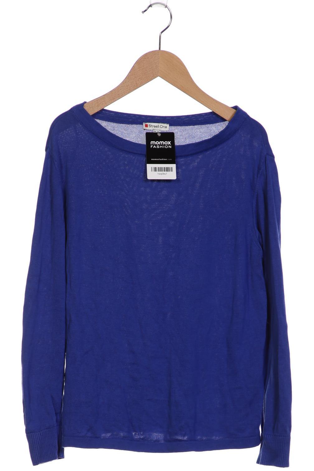 

Street One Damen Pullover, blau, Gr. 34