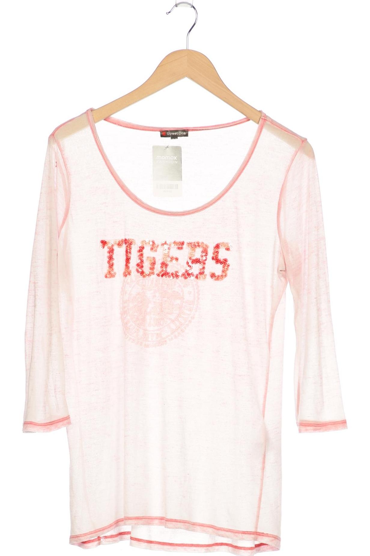 

Street One Damen Langarmshirt, pink, Gr. 40