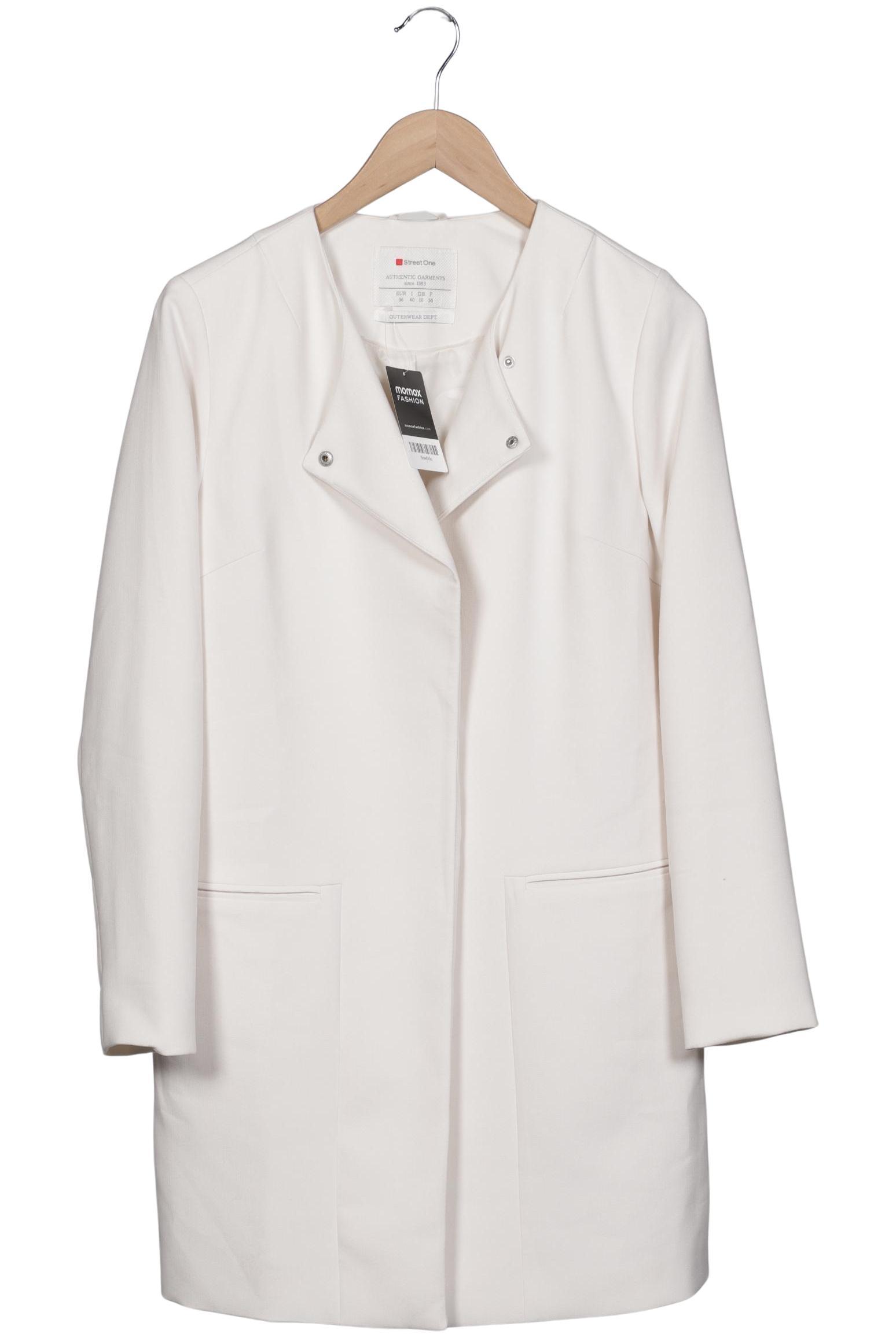 

Street One Damen Mantel, weiß, Gr. 36