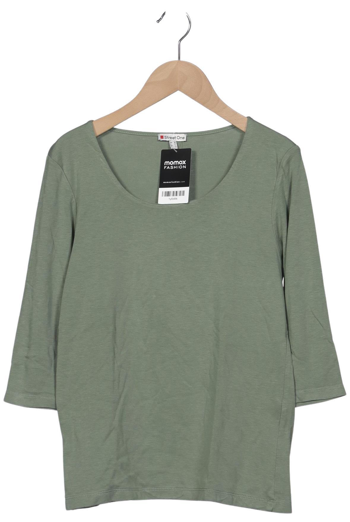 

Street One Damen Langarmshirt, grün, Gr. 38