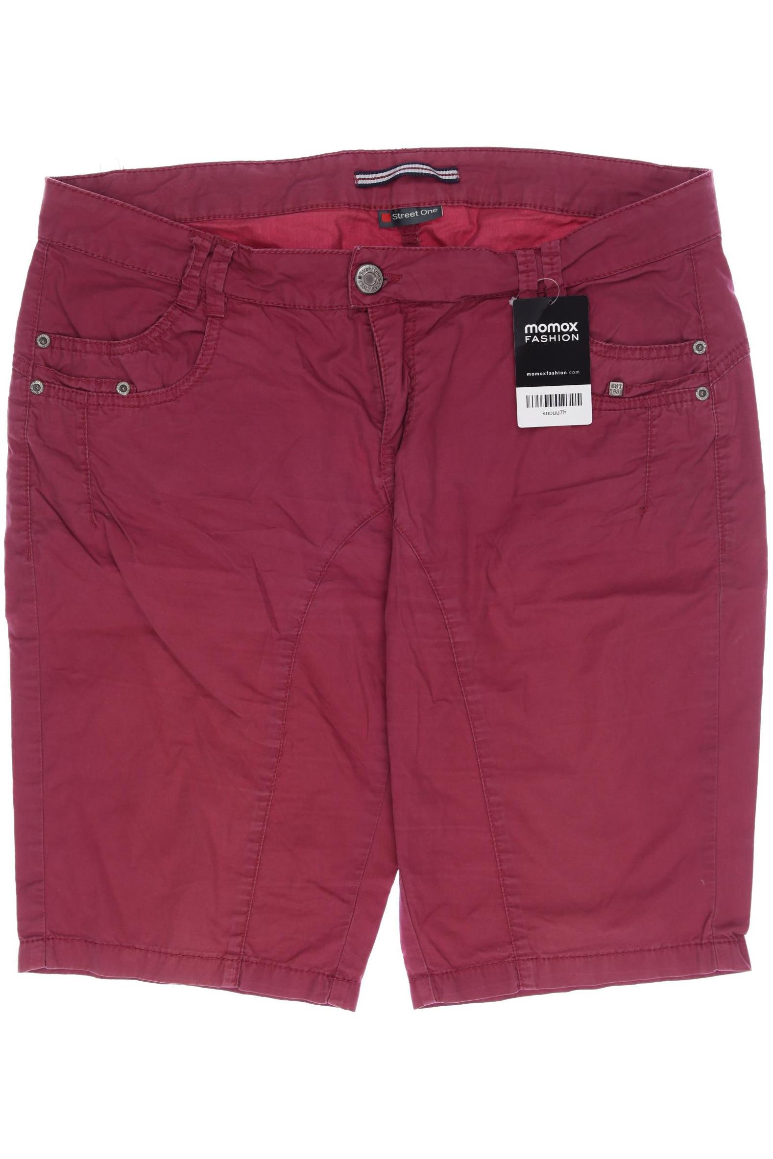 

Street One Damen Shorts, rot, Gr. 40