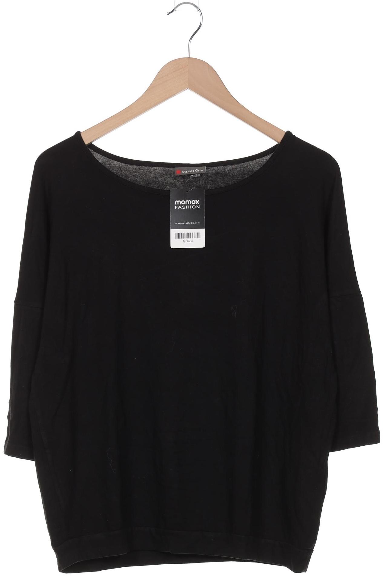 

Street One Damen Langarmshirt, schwarz, Gr. 40