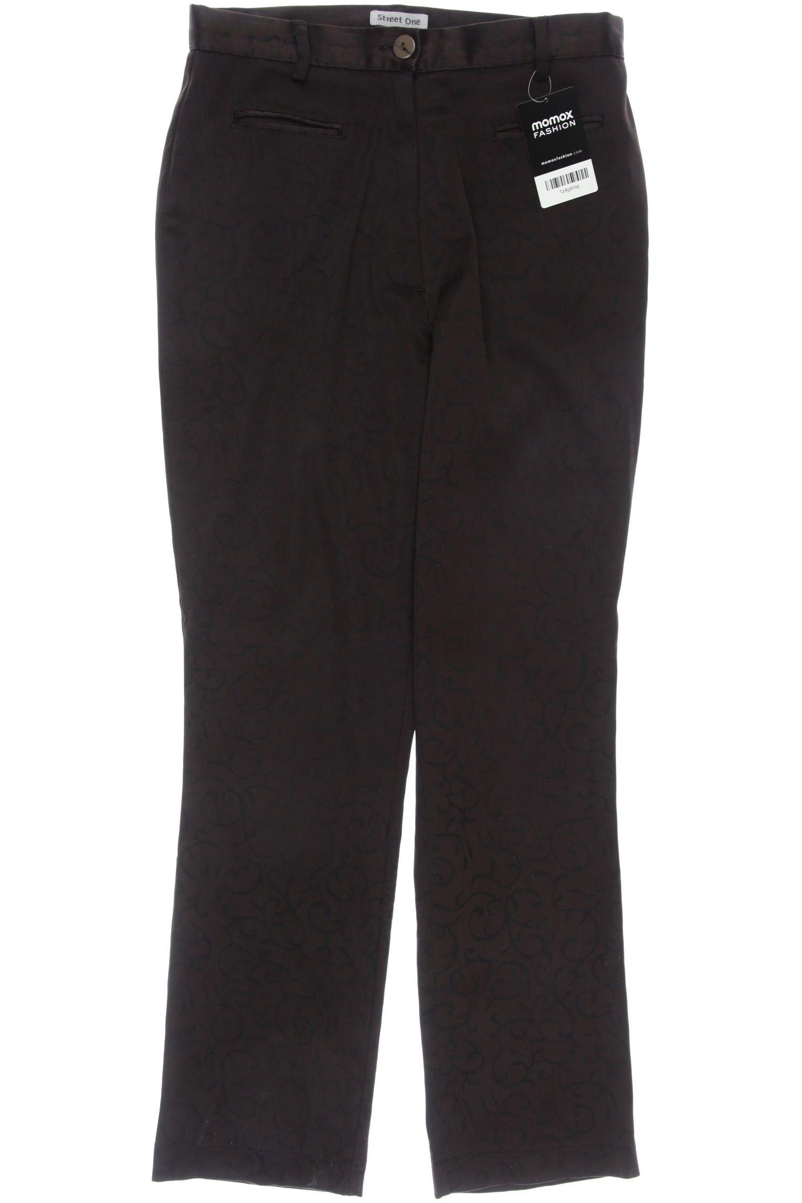 

Street One Damen Stoffhose, braun, Gr. 42