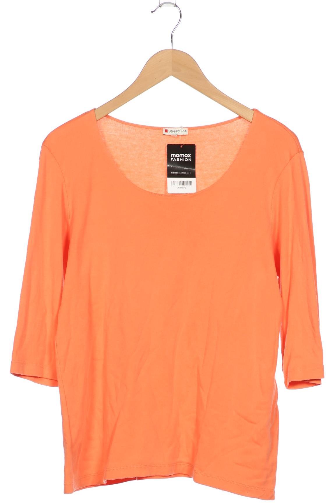 

Street One Damen Langarmshirt, orange, Gr. 38