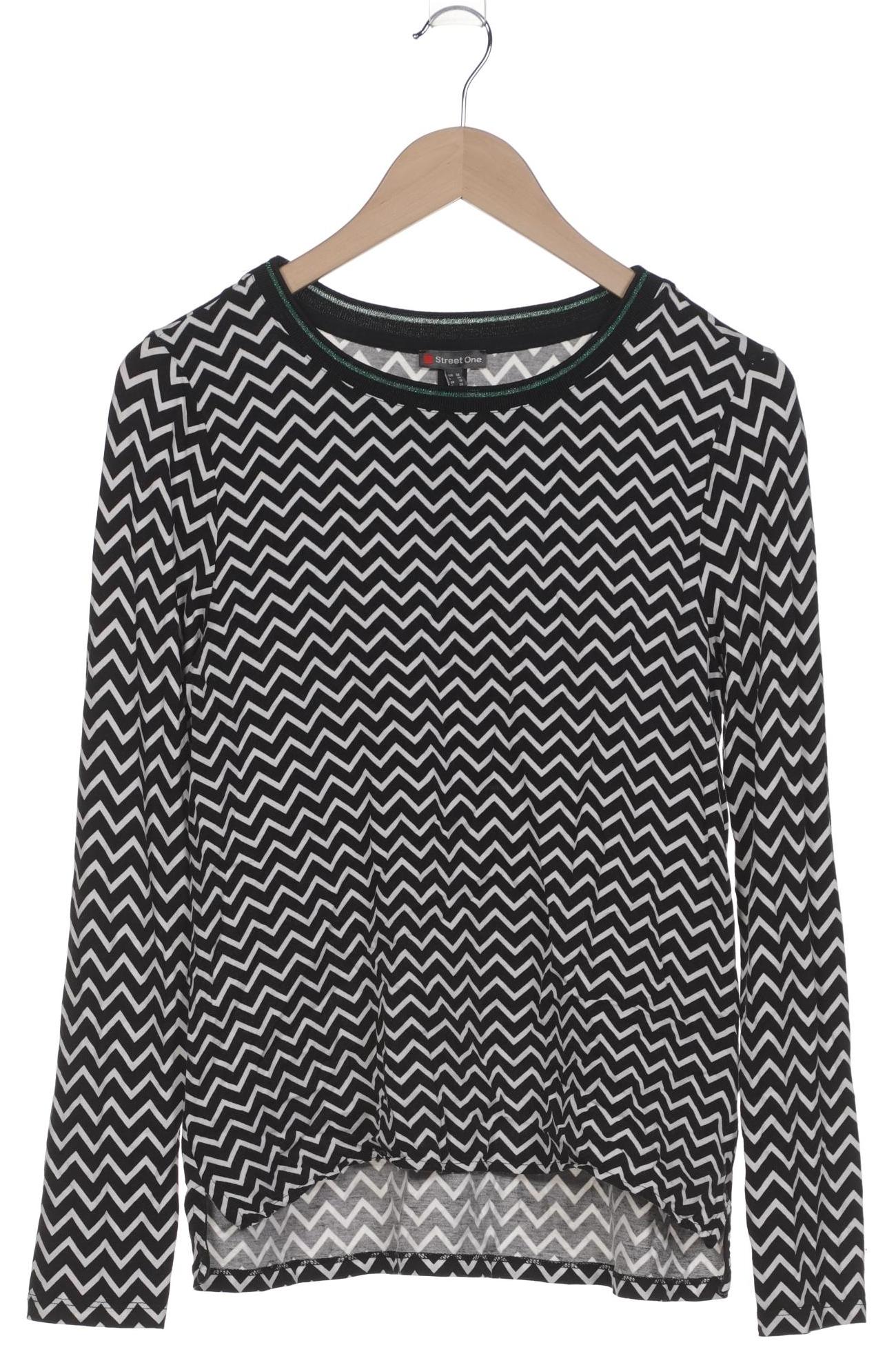 

Street One Damen Langarmshirt, schwarz, Gr. 36