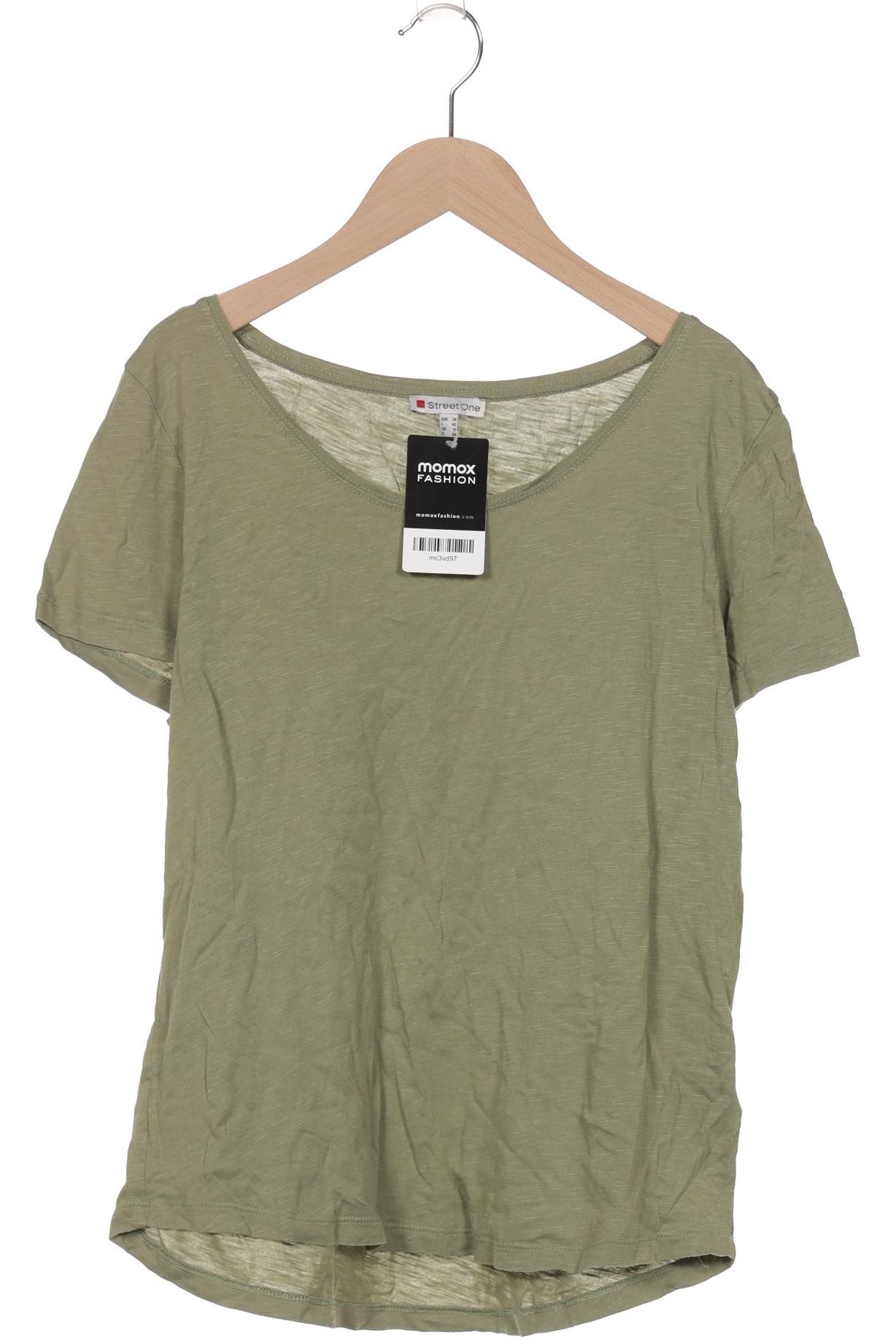 

Street One Damen T-Shirt, grün, Gr. 38