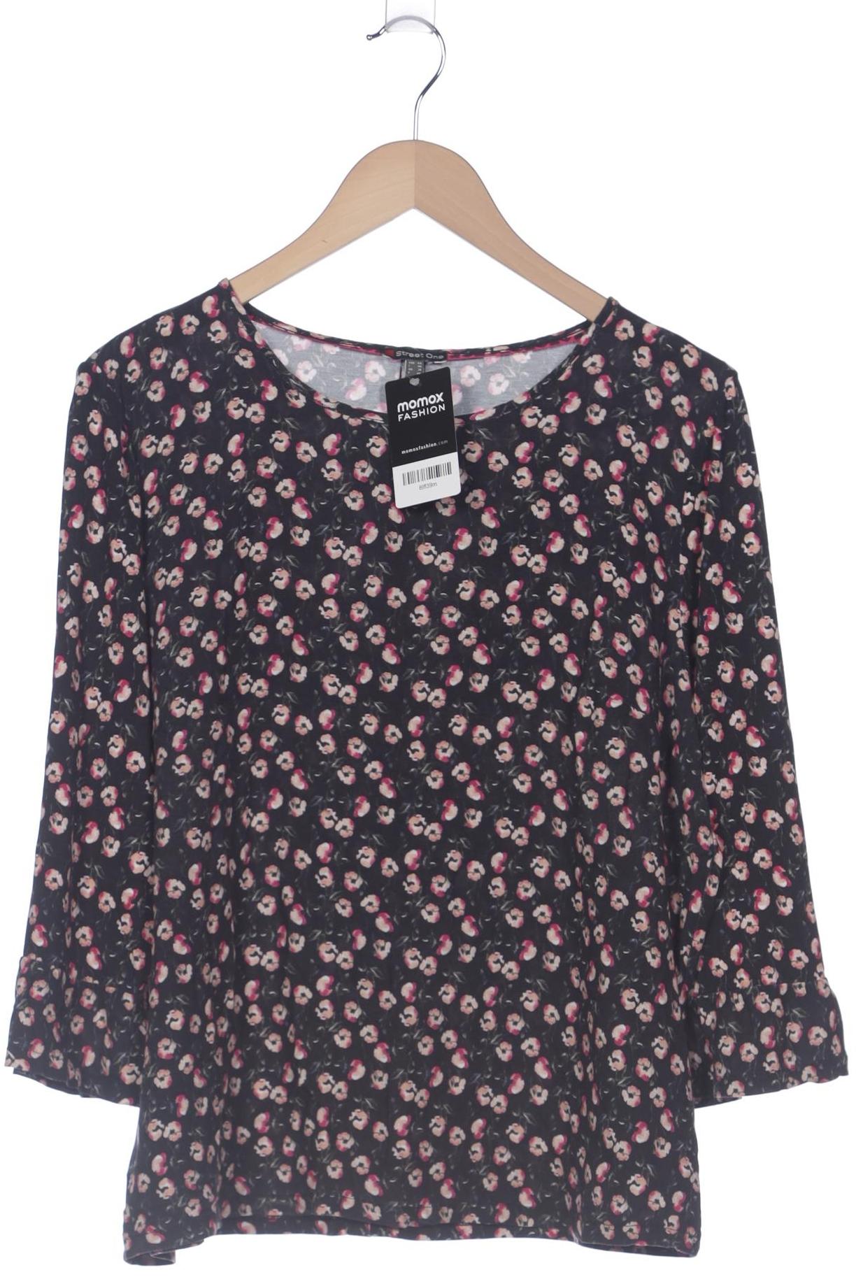 

Street One Damen Langarmshirt, schwarz, Gr. 44
