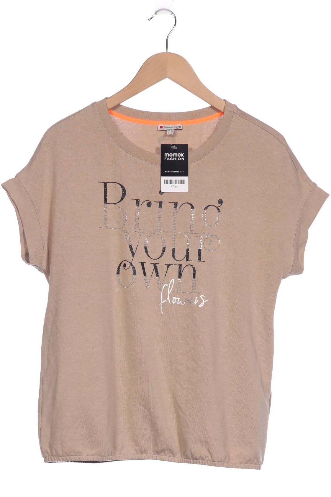 

Street One Damen T-Shirt, beige, Gr. 40