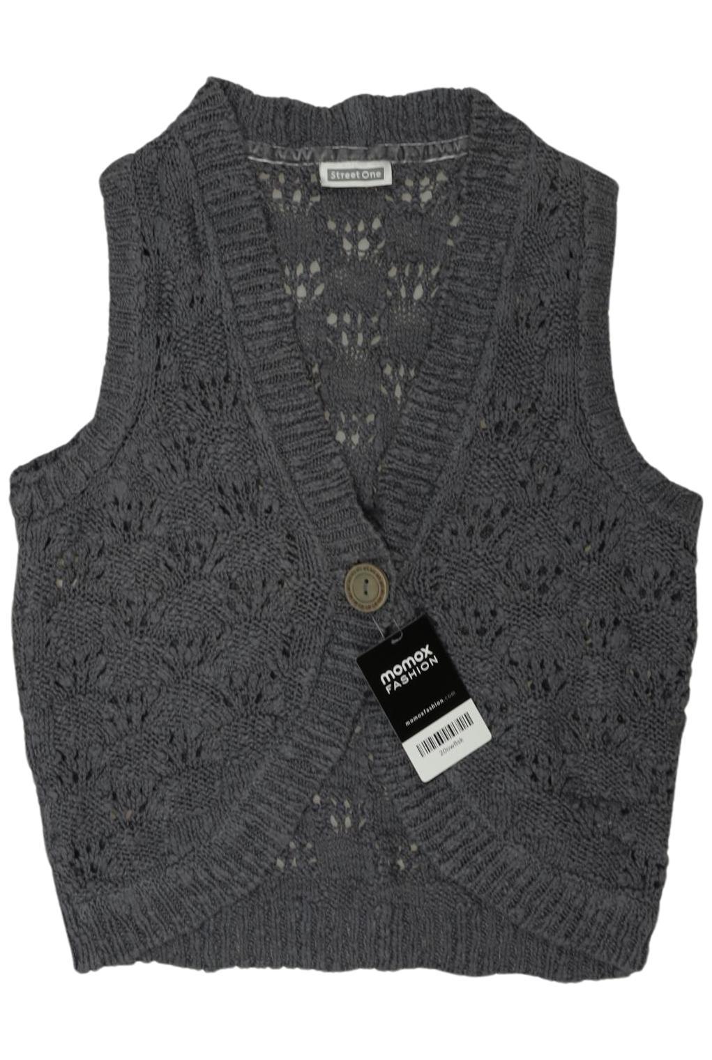 

Street One Damen Strickjacke, grau, Gr. 34