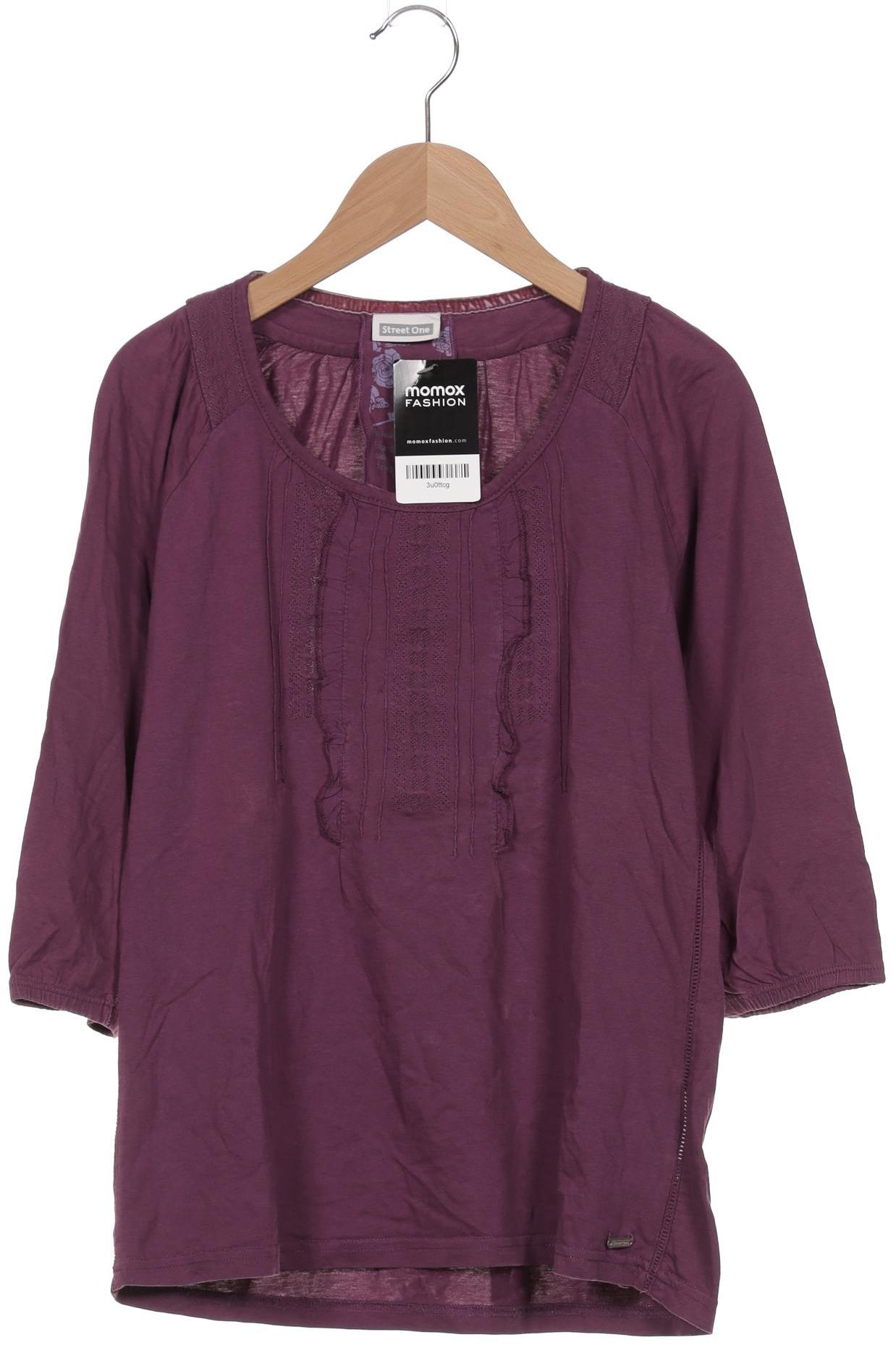 

Street One Damen Langarmshirt, flieder, Gr. 40