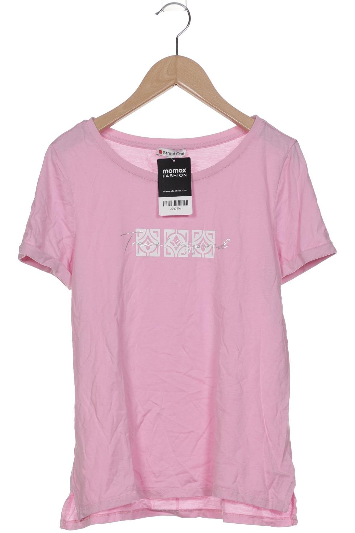 

Street One Damen T-Shirt, pink, Gr. 34