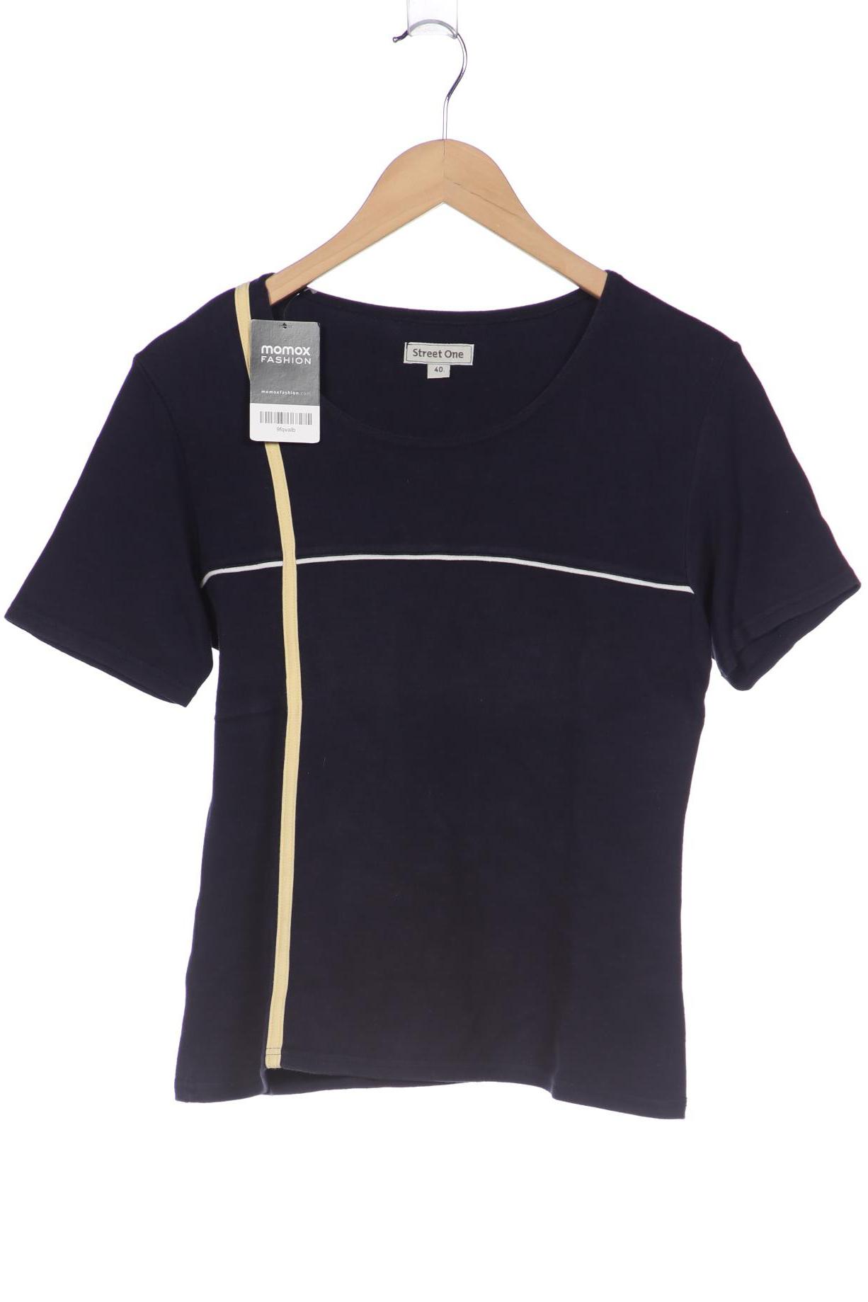

Street One Damen T-Shirt, marineblau, Gr. 40