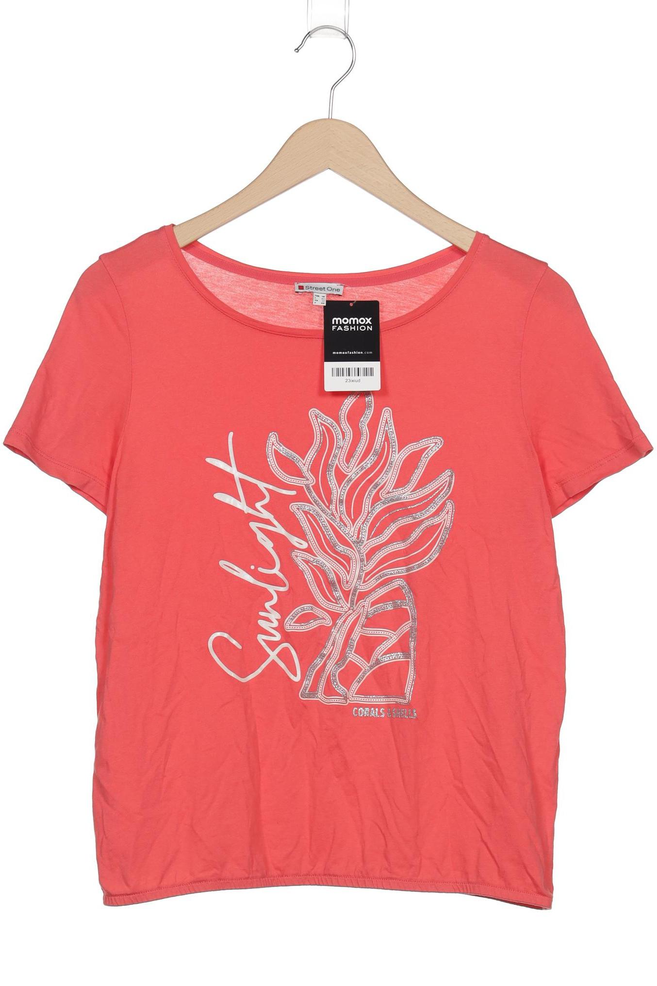

Street One Damen T-Shirt, rot, Gr. 38