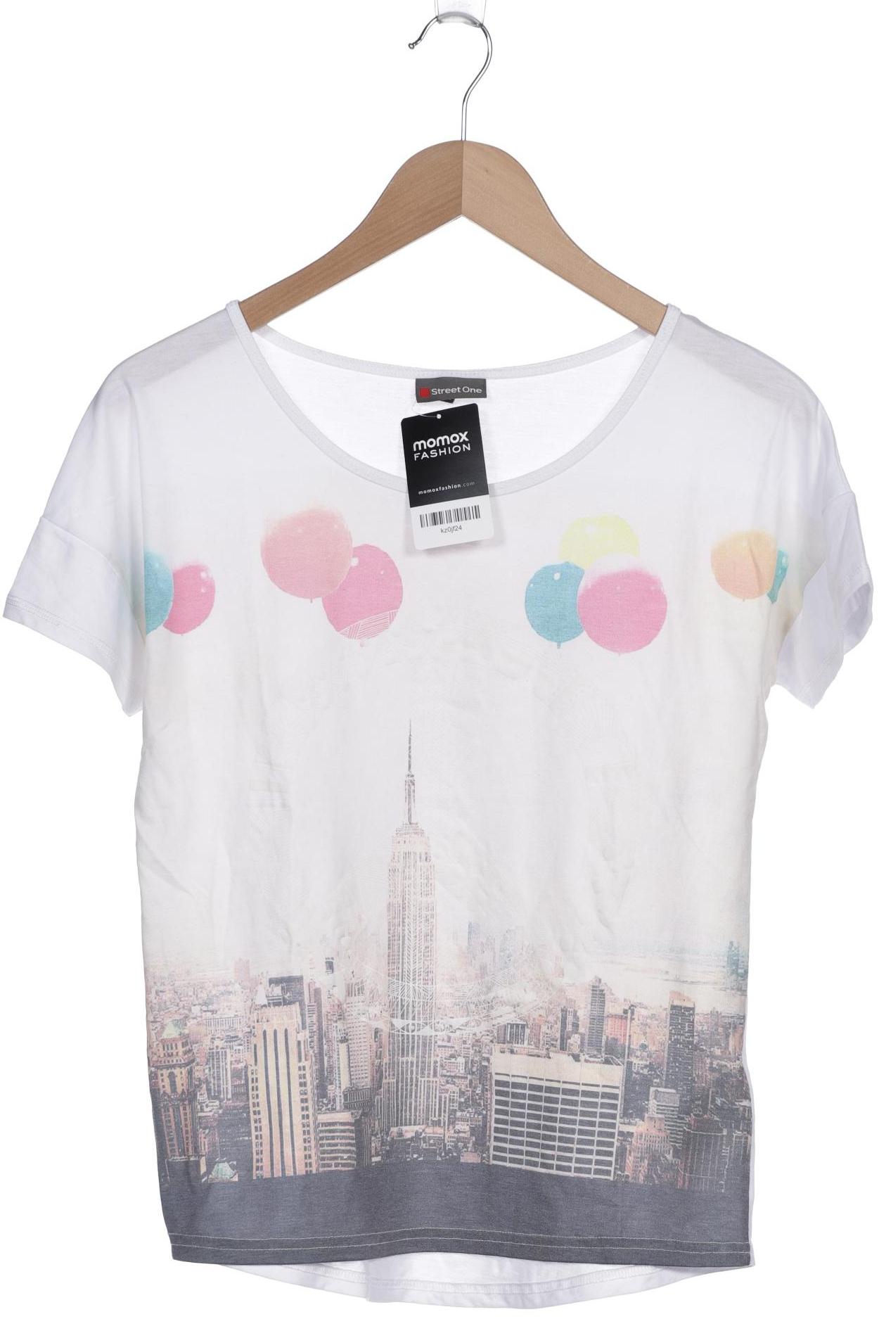 

Street One Damen T-Shirt, mehrfarbig, Gr. 36