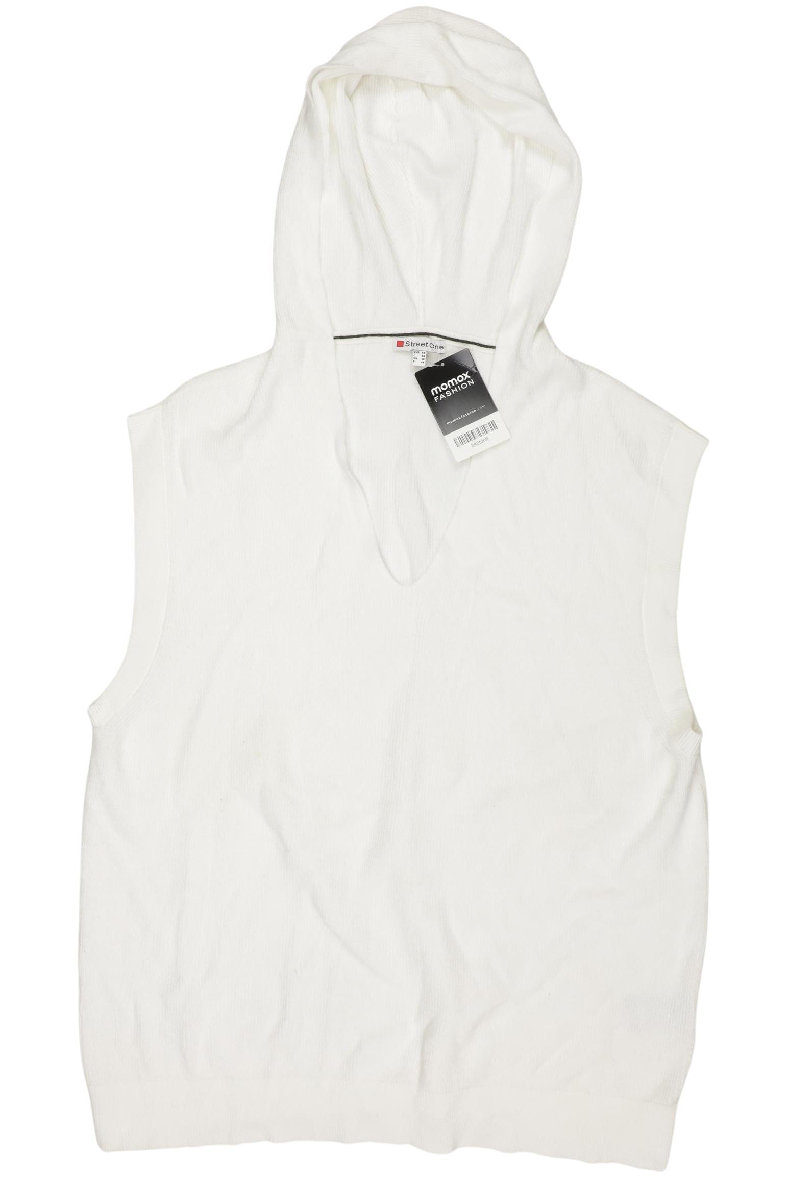 

Street One Damen Pullover, weiß, Gr. 44