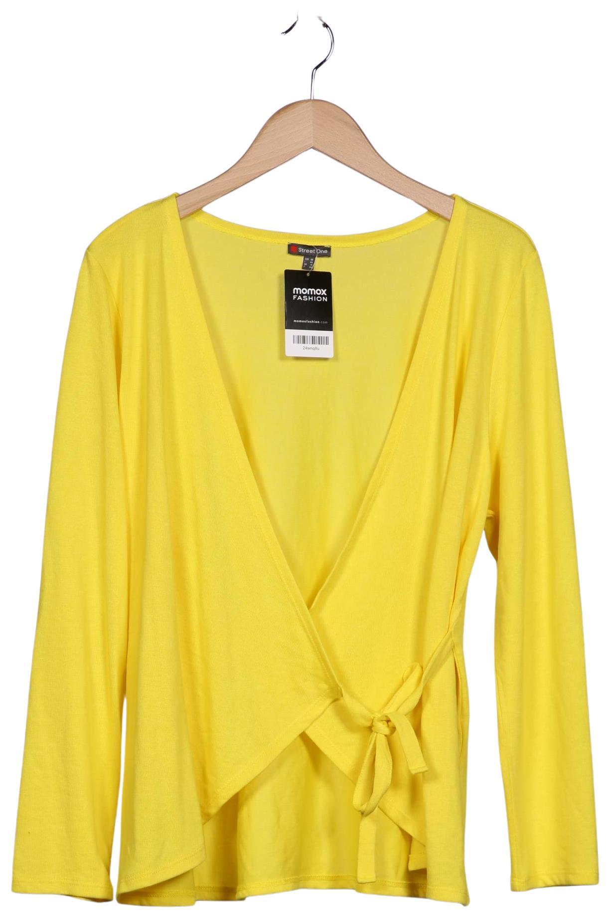 

Street One Damen Strickjacke, gelb, Gr. 42