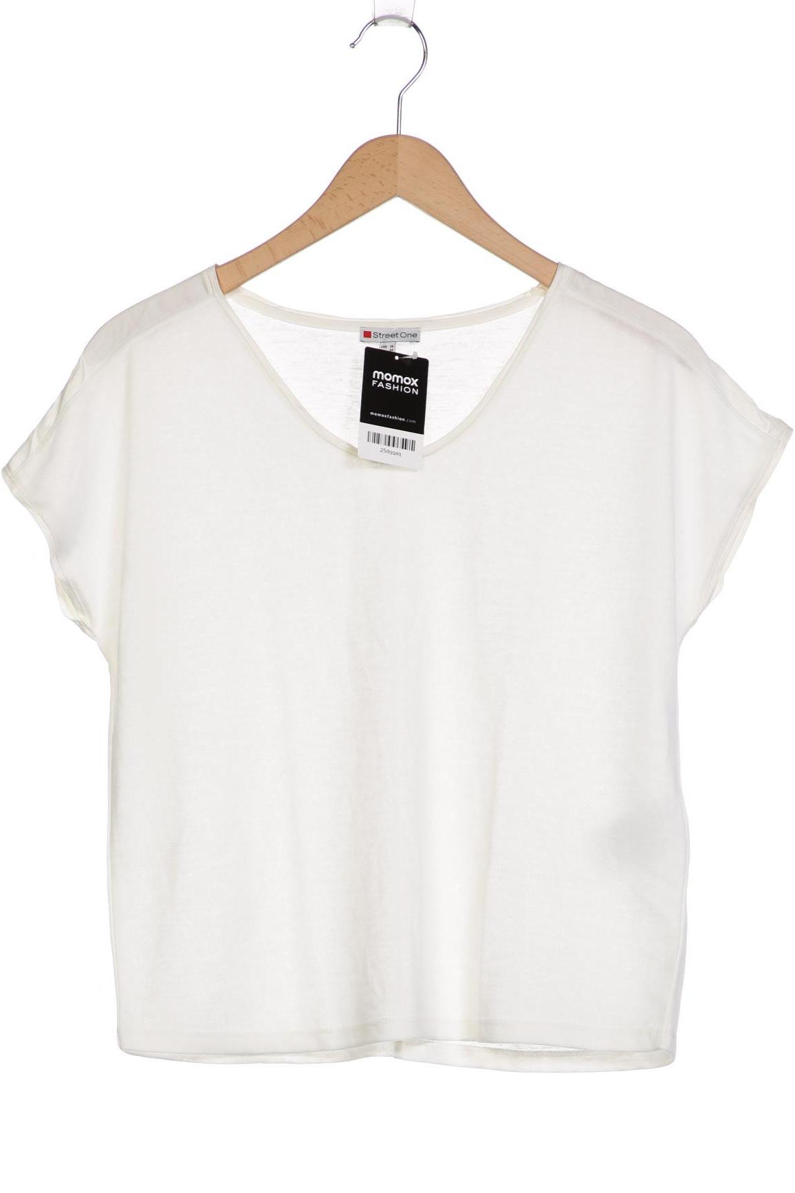 

Street One Damen T-Shirt, weiß, Gr. 36