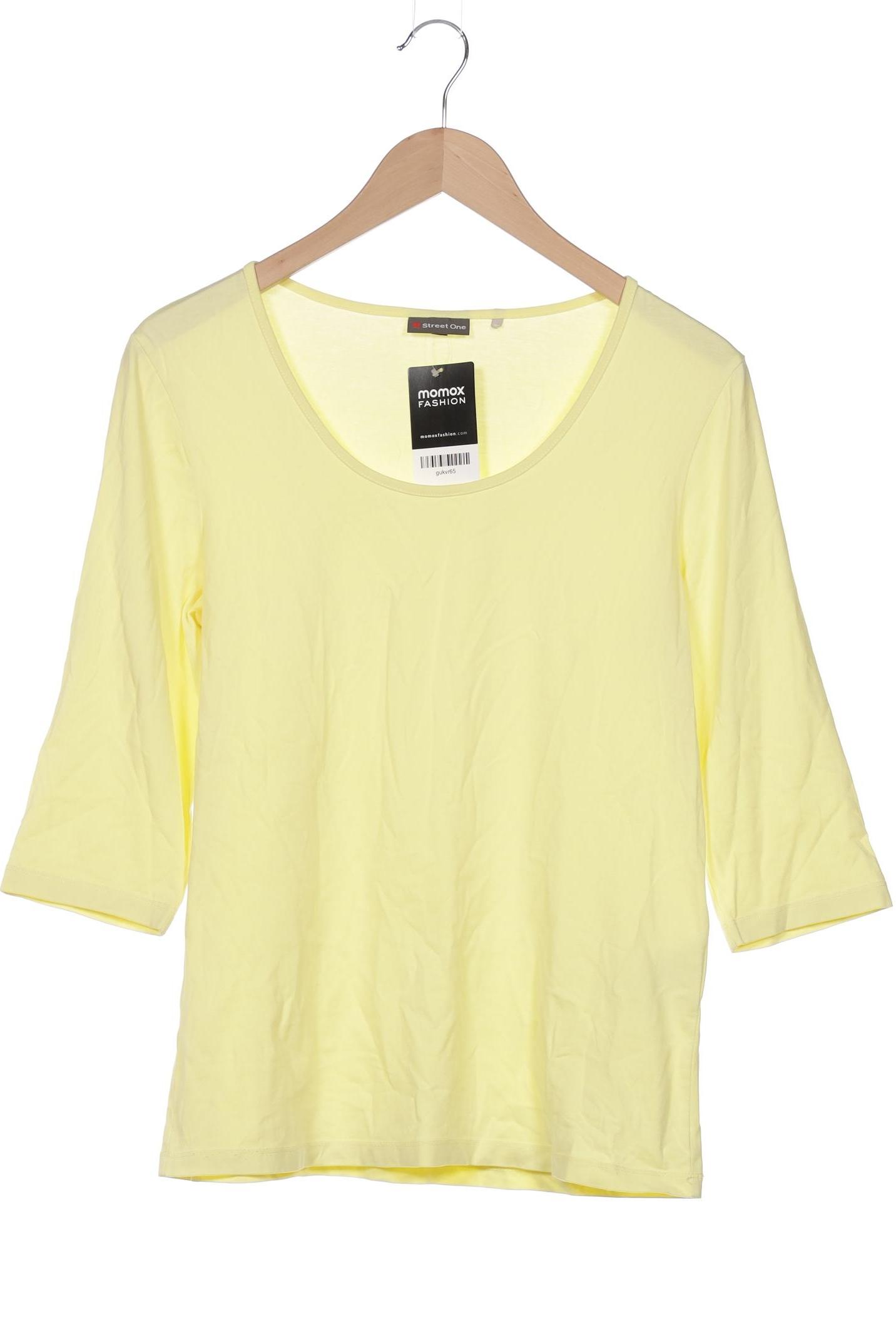 

Street One Damen Langarmshirt, gelb, Gr. 42