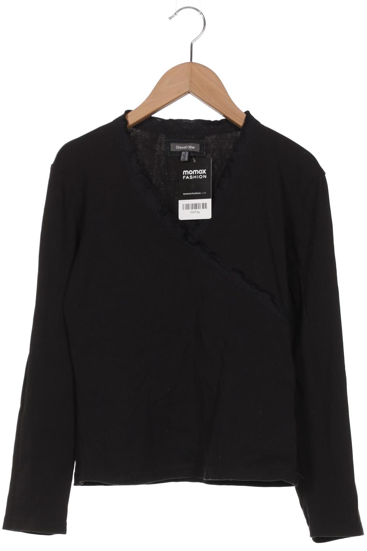 

Street One Damen Langarmshirt, schwarz, Gr. 38