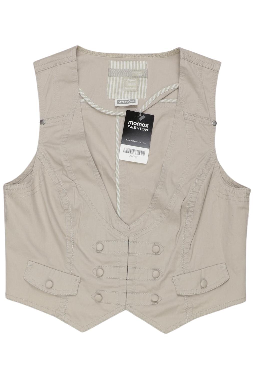 

Street One Damen Weste, beige, Gr. 40