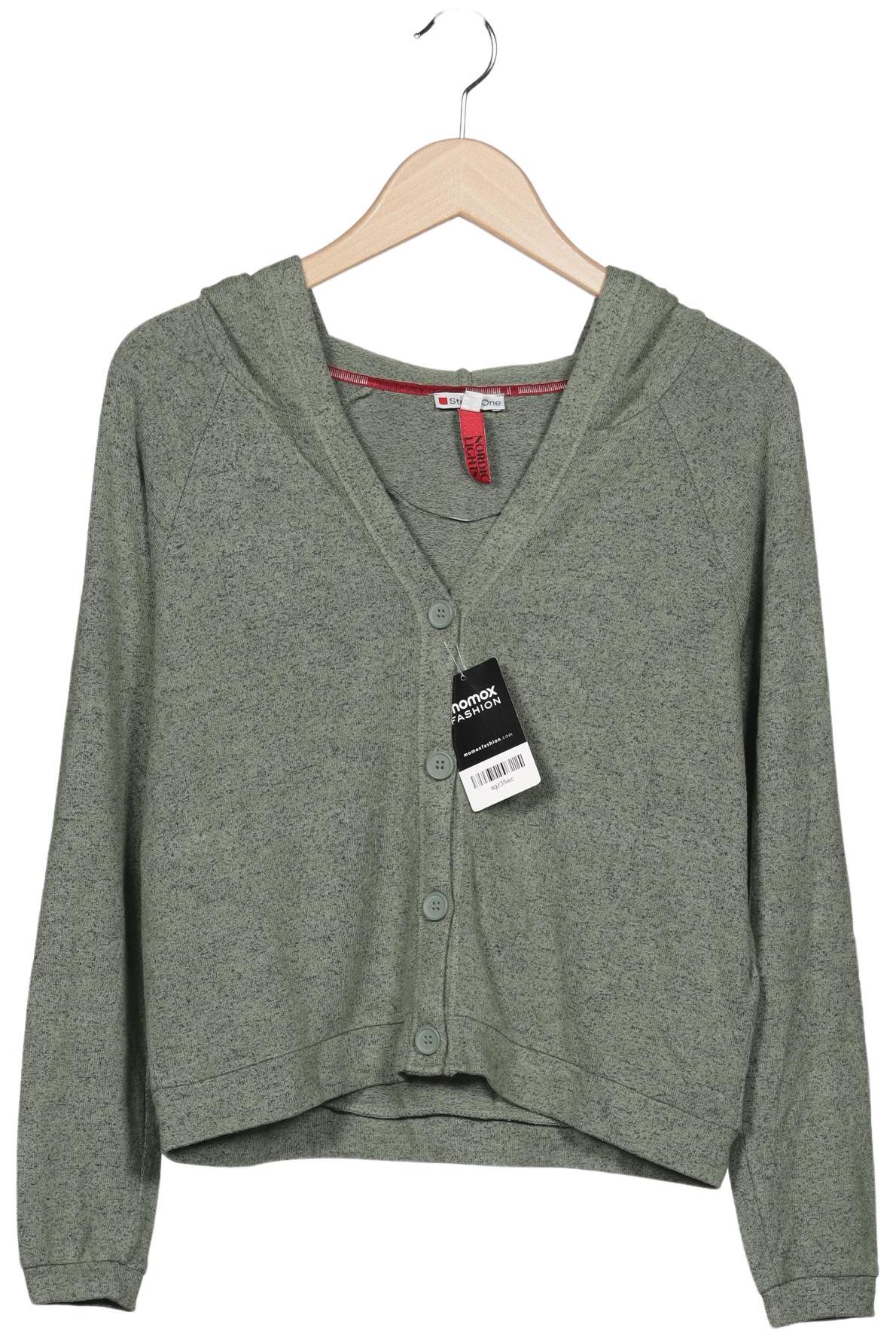 

Street One Damen Strickjacke, grün, Gr. 34