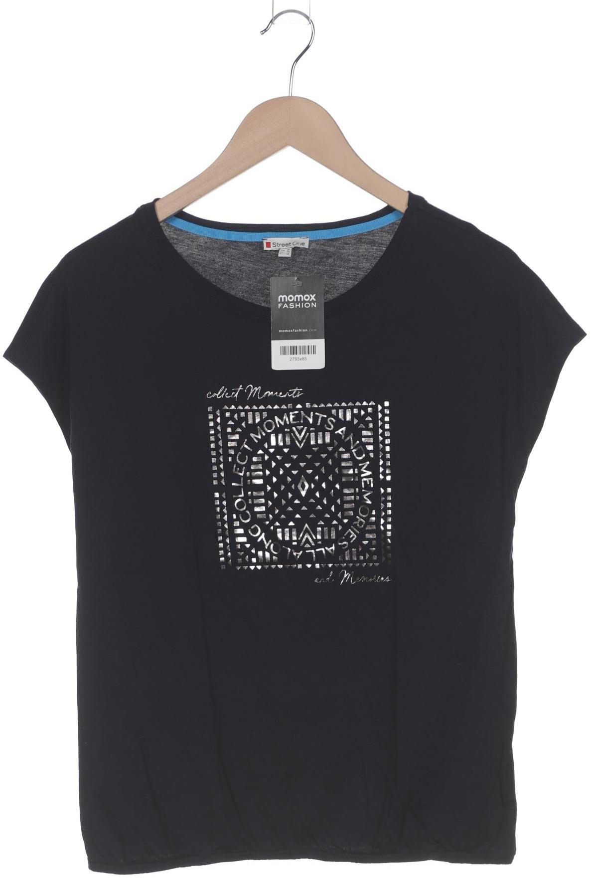 

Street One Damen T-Shirt, marineblau, Gr. 36
