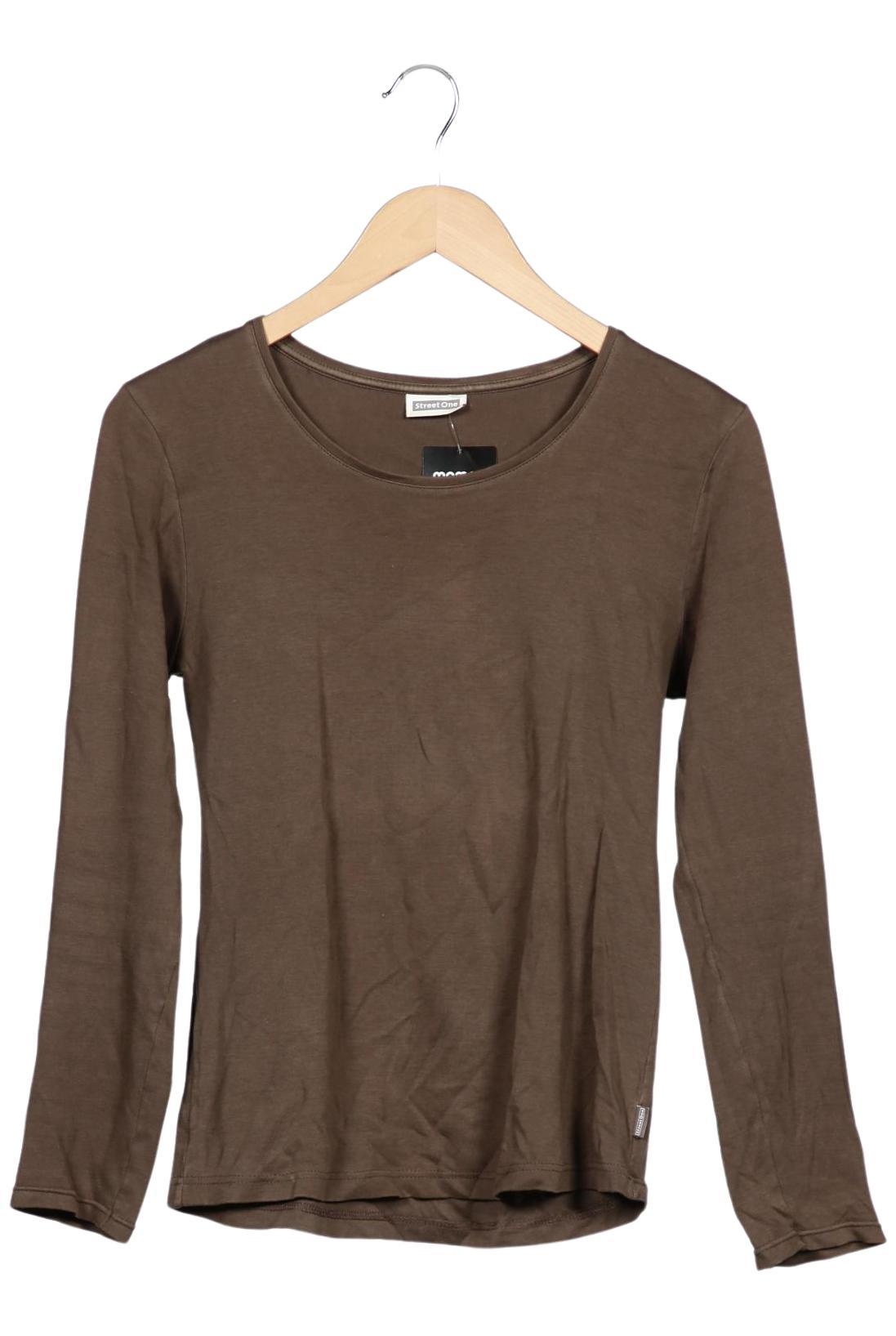 

Street One Damen Langarmshirt, braun, Gr. 40