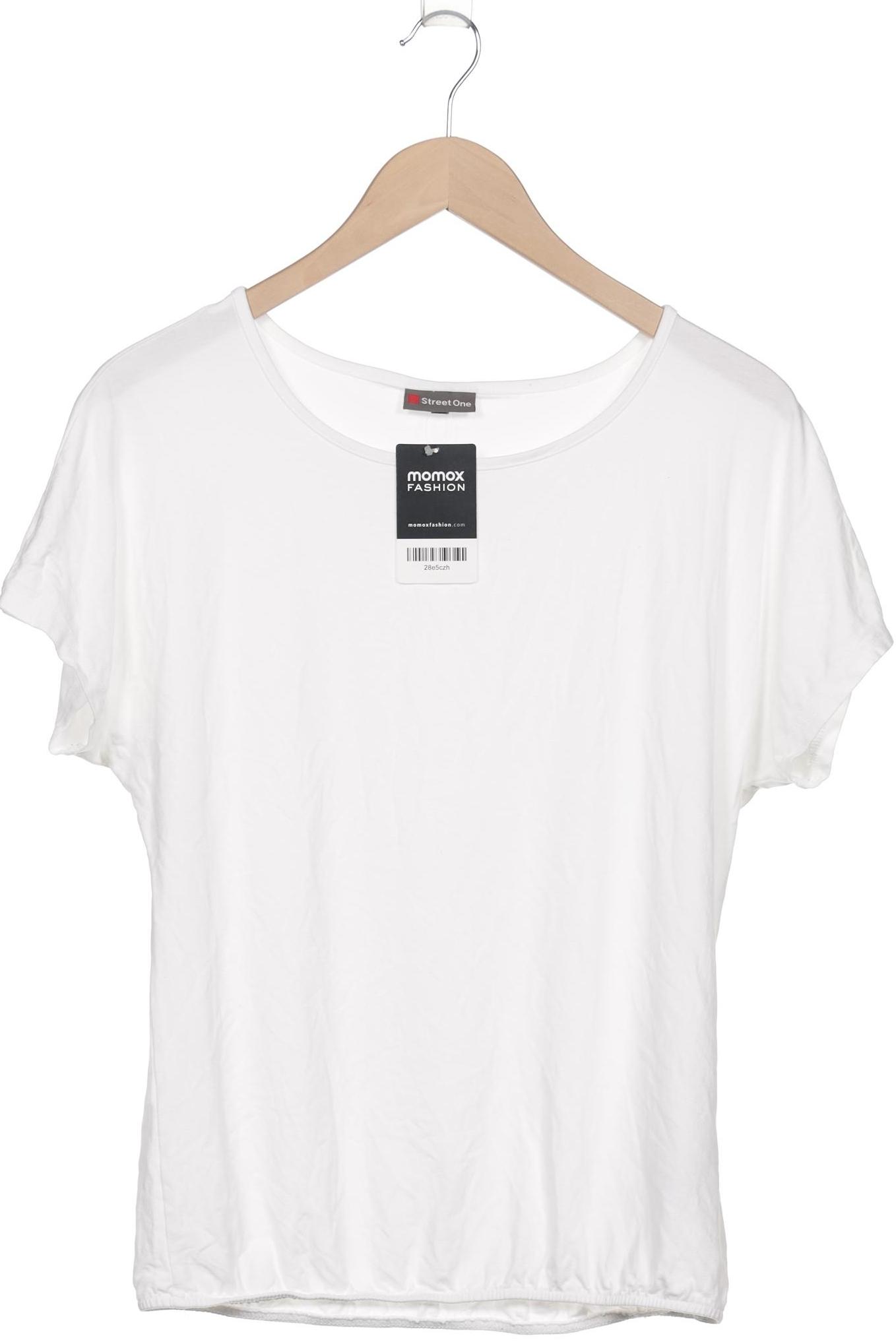 

Street One Damen T-Shirt, weiß, Gr. 34