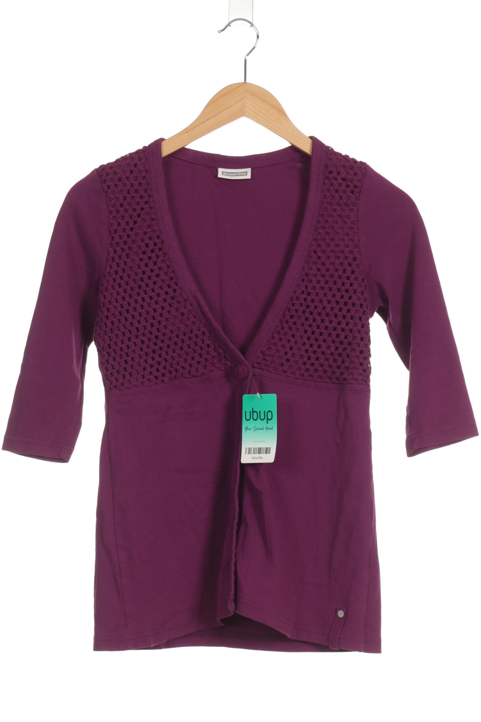 

Street One Damen Strickjacke, flieder, Gr. 32