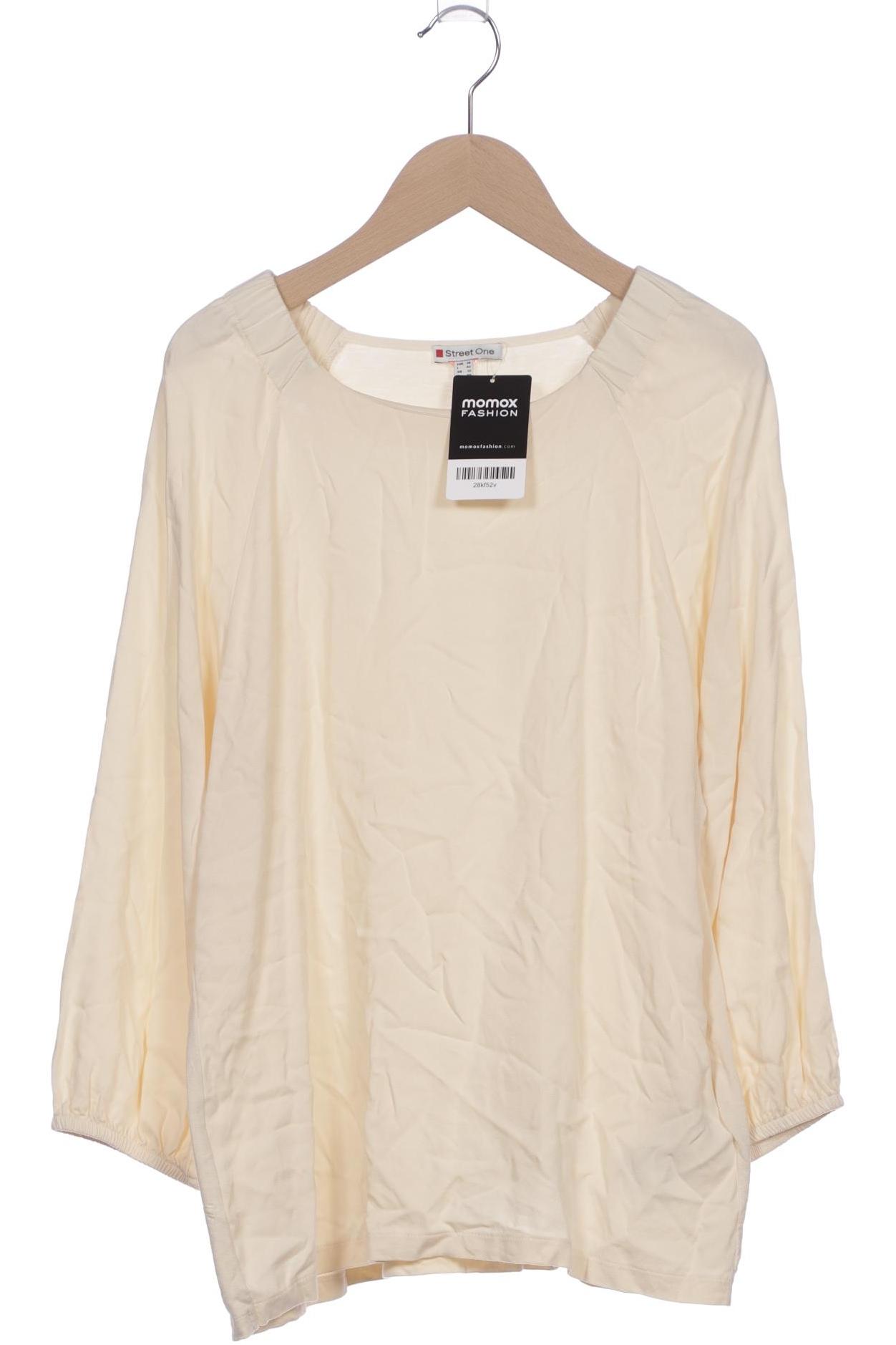 

Street One Damen Langarmshirt, cremeweiß, Gr. 38