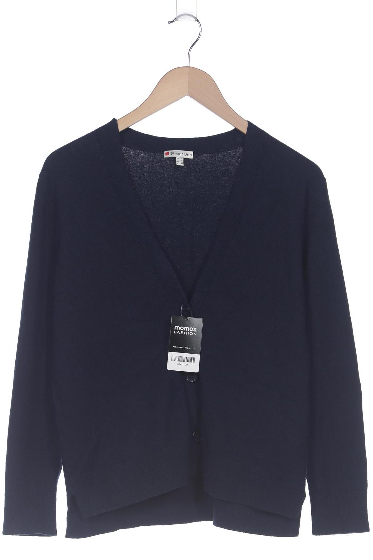 

Street One Damen Strickjacke, marineblau, Gr. 36