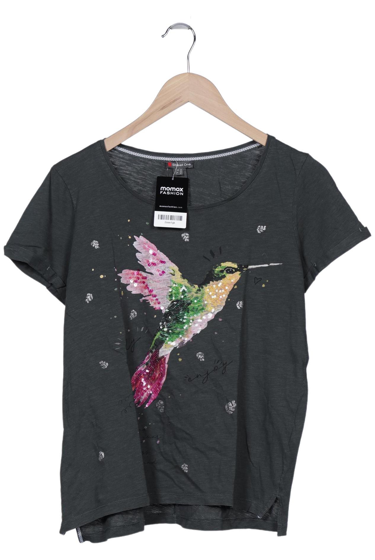 

Street One Damen T-Shirt, grün, Gr. 36