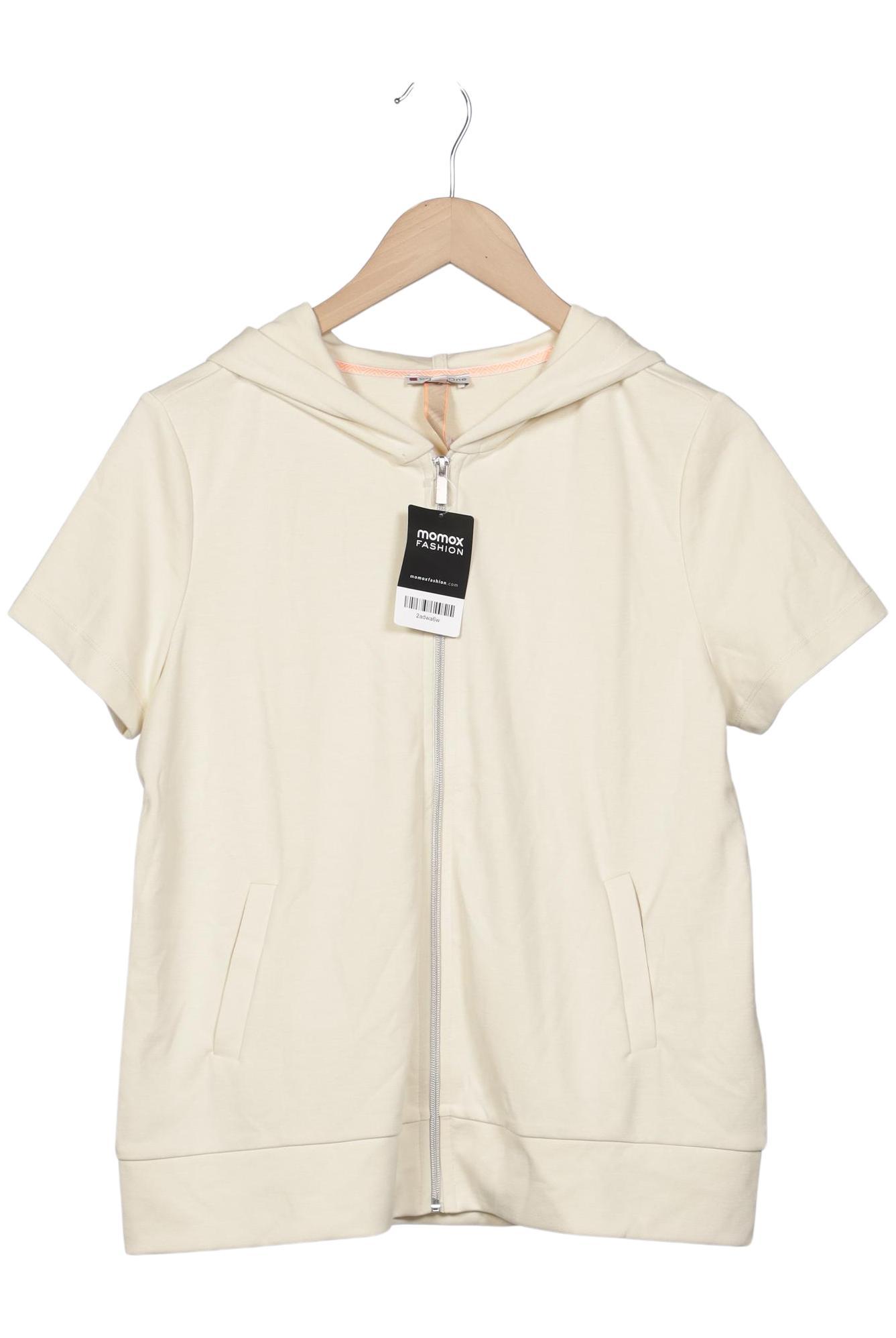 

Street One Damen Kapuzenpullover, cremeweiß, Gr. 38