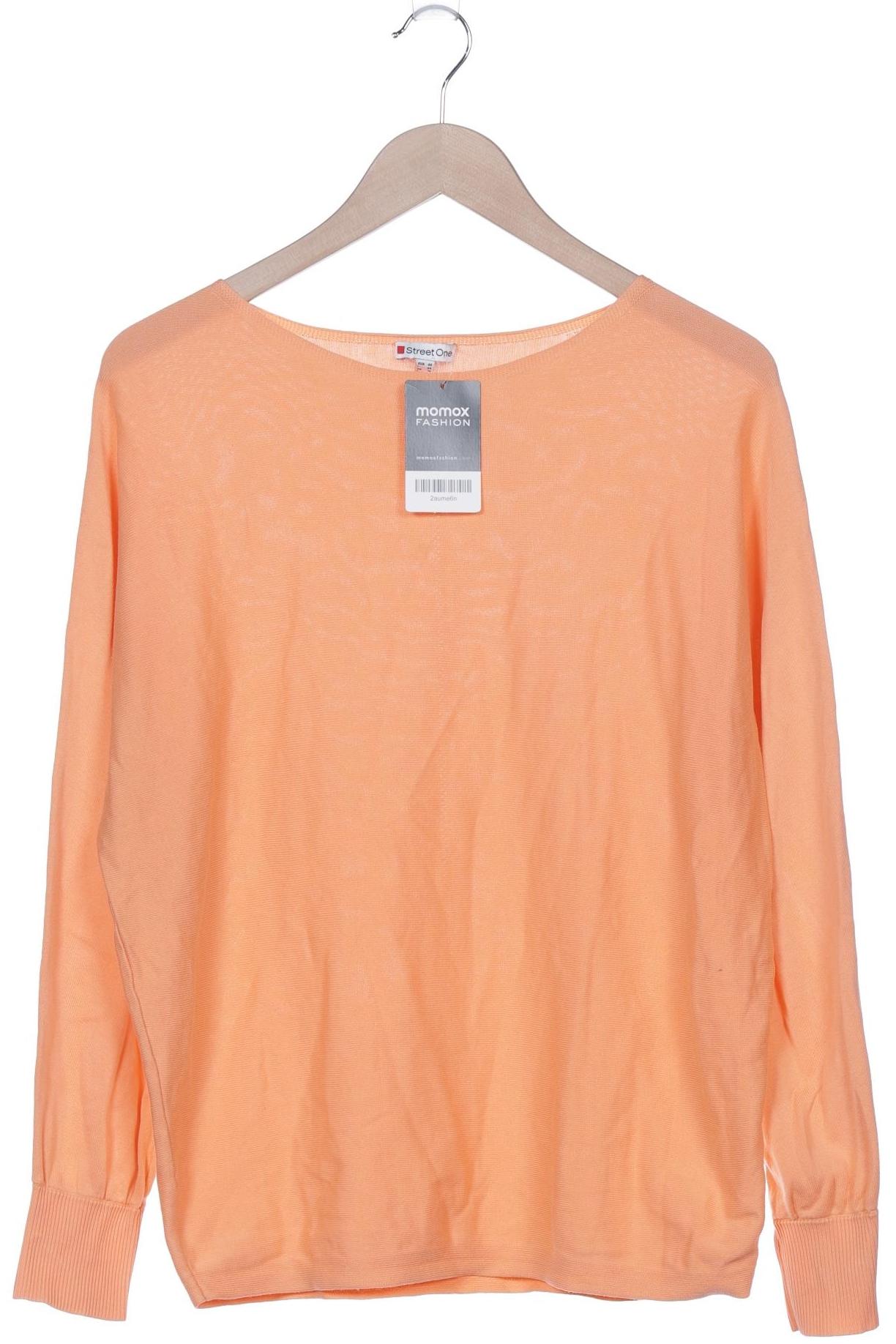 

Street One Damen Pullover, orange, Gr. 40
