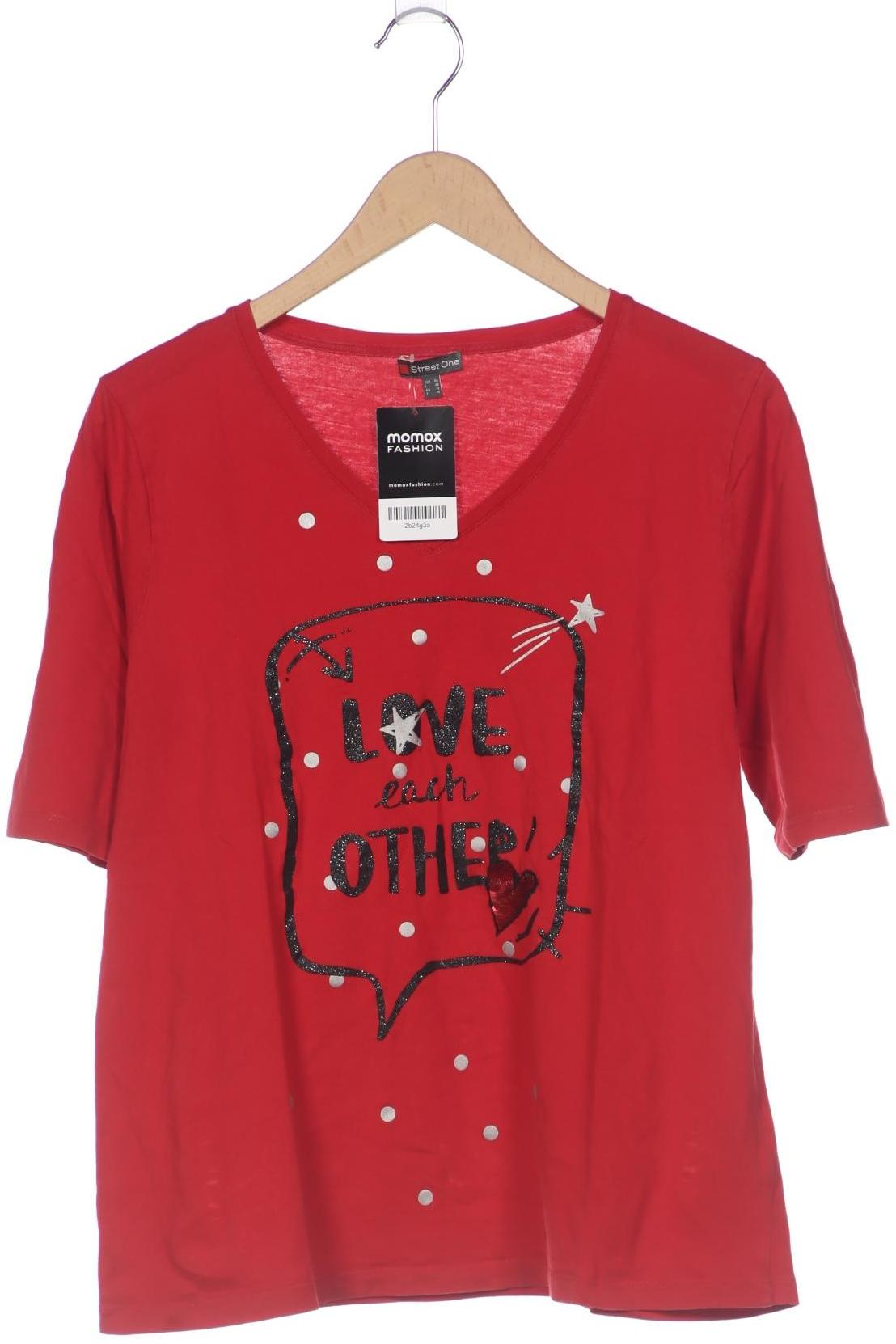 

Street One Damen T-Shirt, rot, Gr. 44