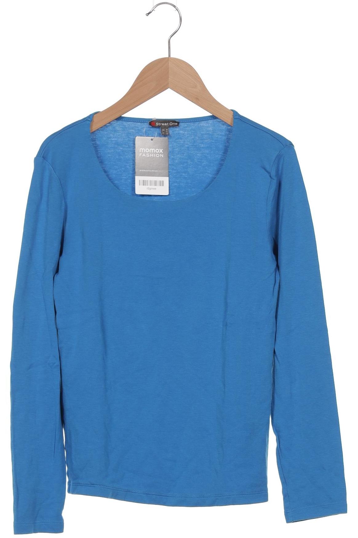 

Street One Damen Langarmshirt, blau, Gr. 38