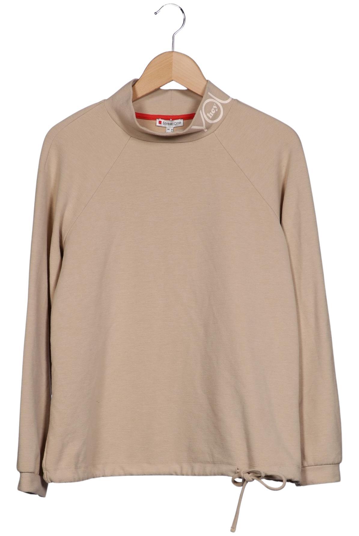

Street One Damen Langarmshirt, beige, Gr. 40