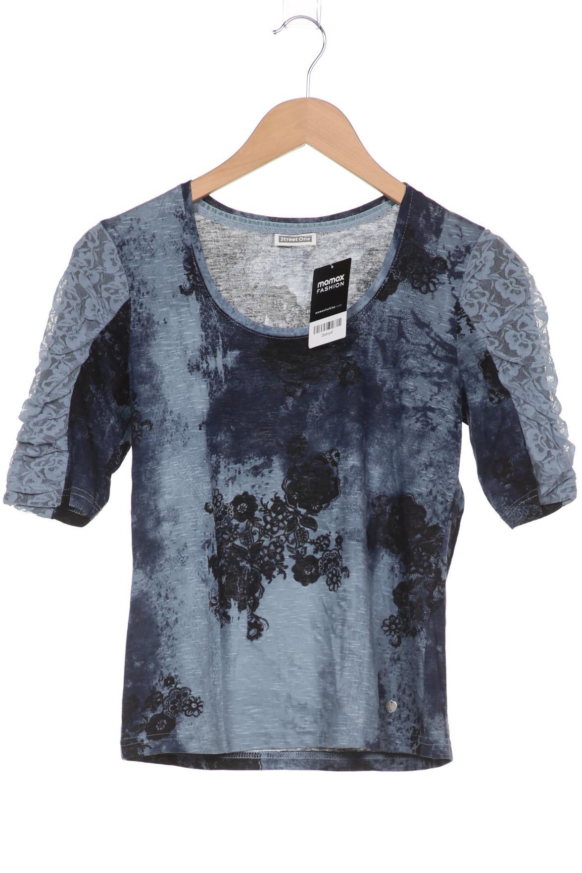 

Street One Damen T-Shirt, marineblau, Gr. 36