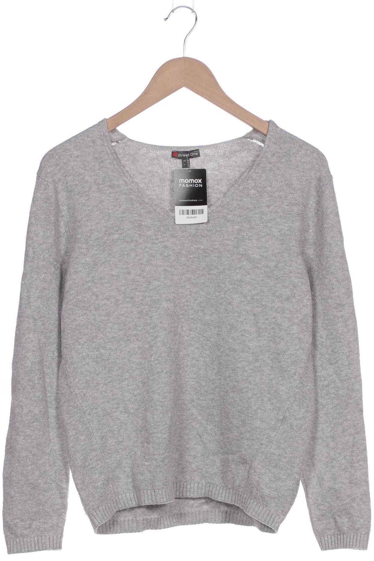 

Street One Damen Pullover, grau, Gr. 38