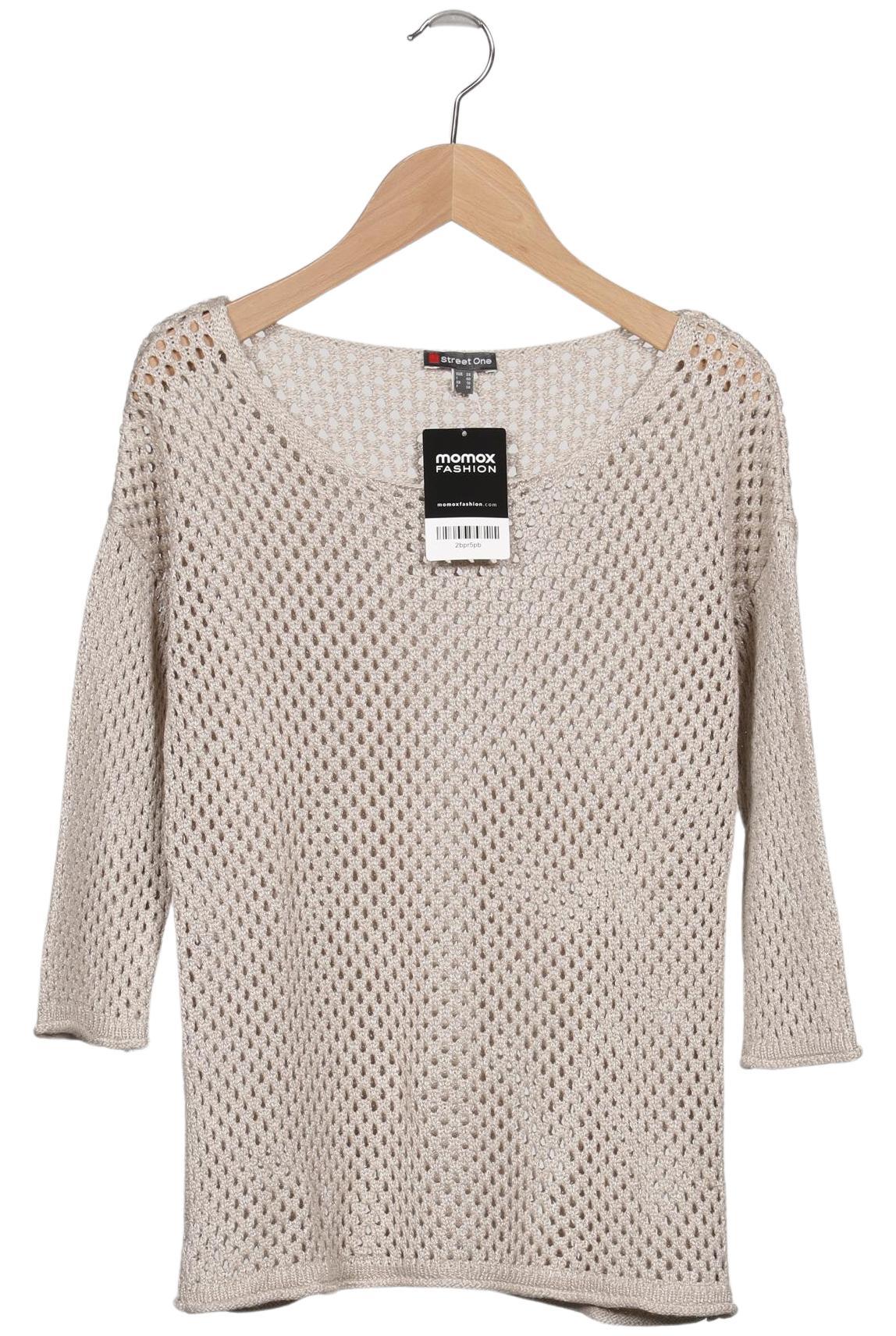

Street One Damen Pullover, beige, Gr. 36